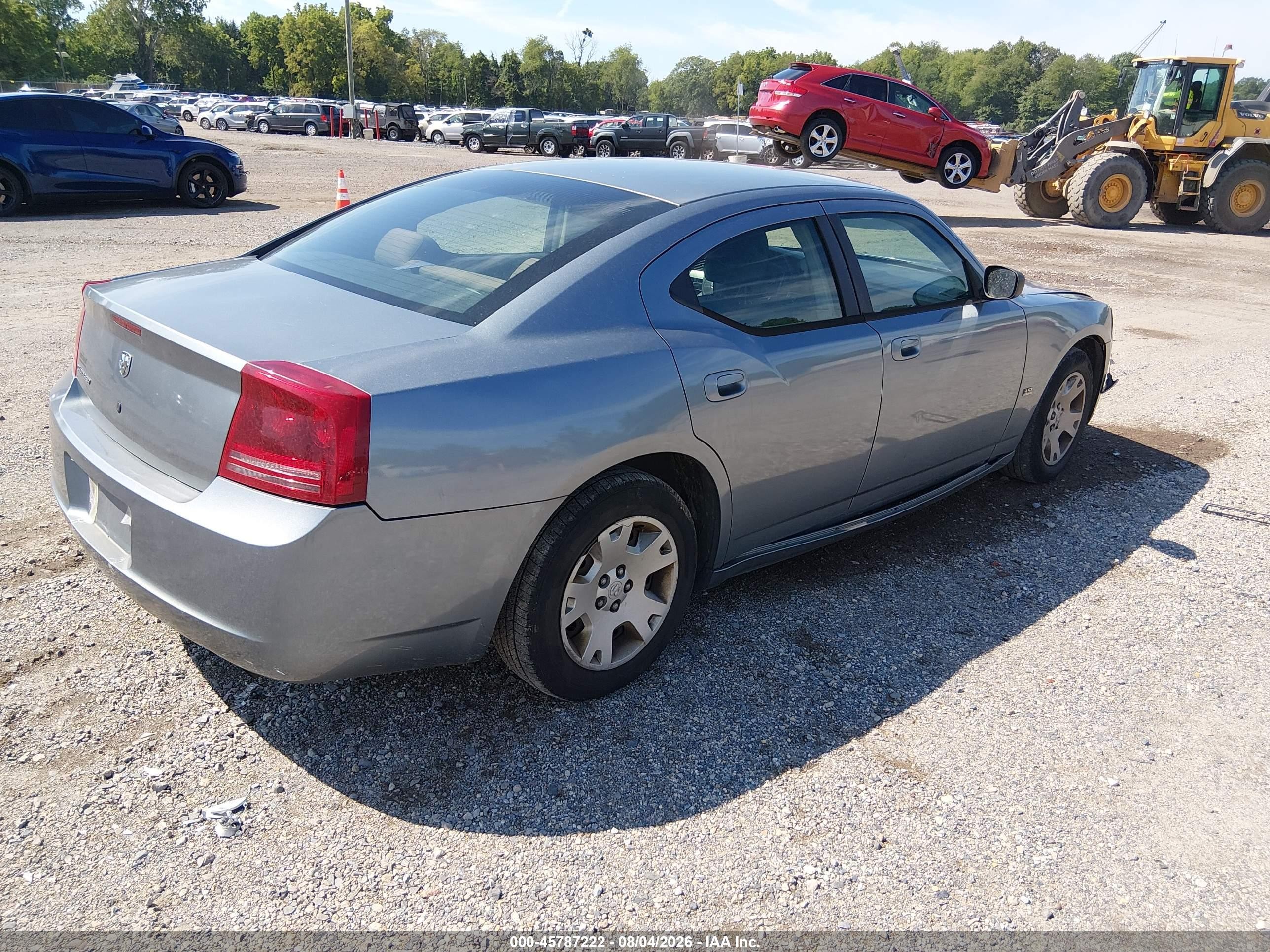 2007 Dodge Charger   Silver vin: 2B3KA43G57H707155
