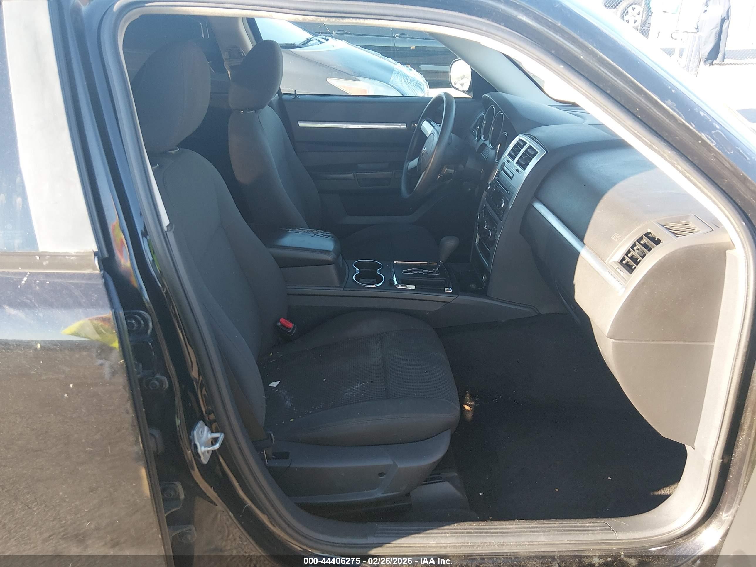 2008 Dodge Charger   Black vin: 2B3KA43G58H228347