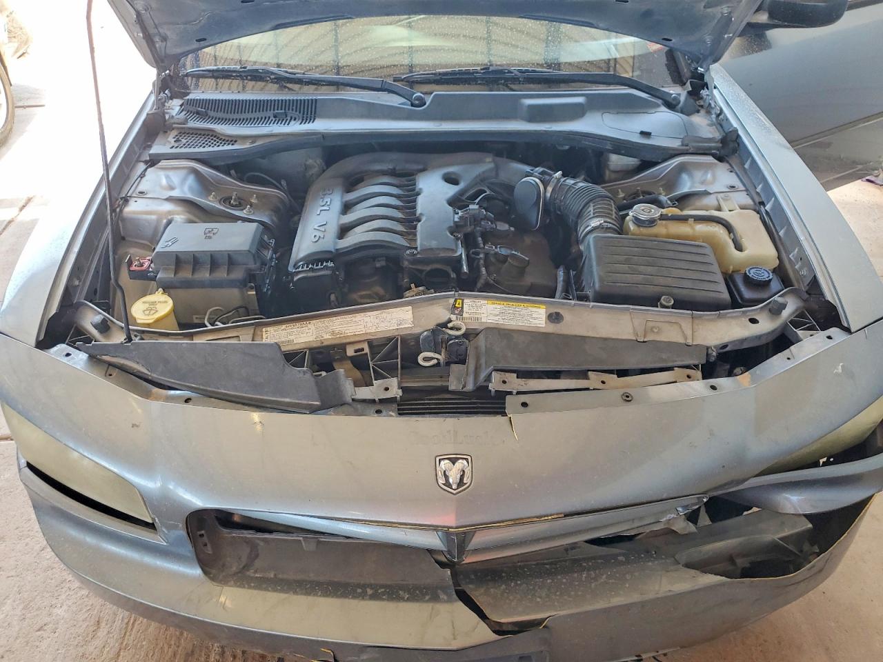 2006 Dodge Charger Se Gray vin: 2B3KA43G66H481559