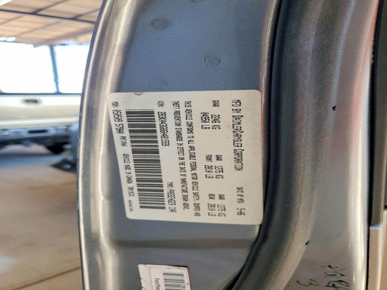 2006 Dodge Charger Se Gray vin: 2B3KA43G66H481559