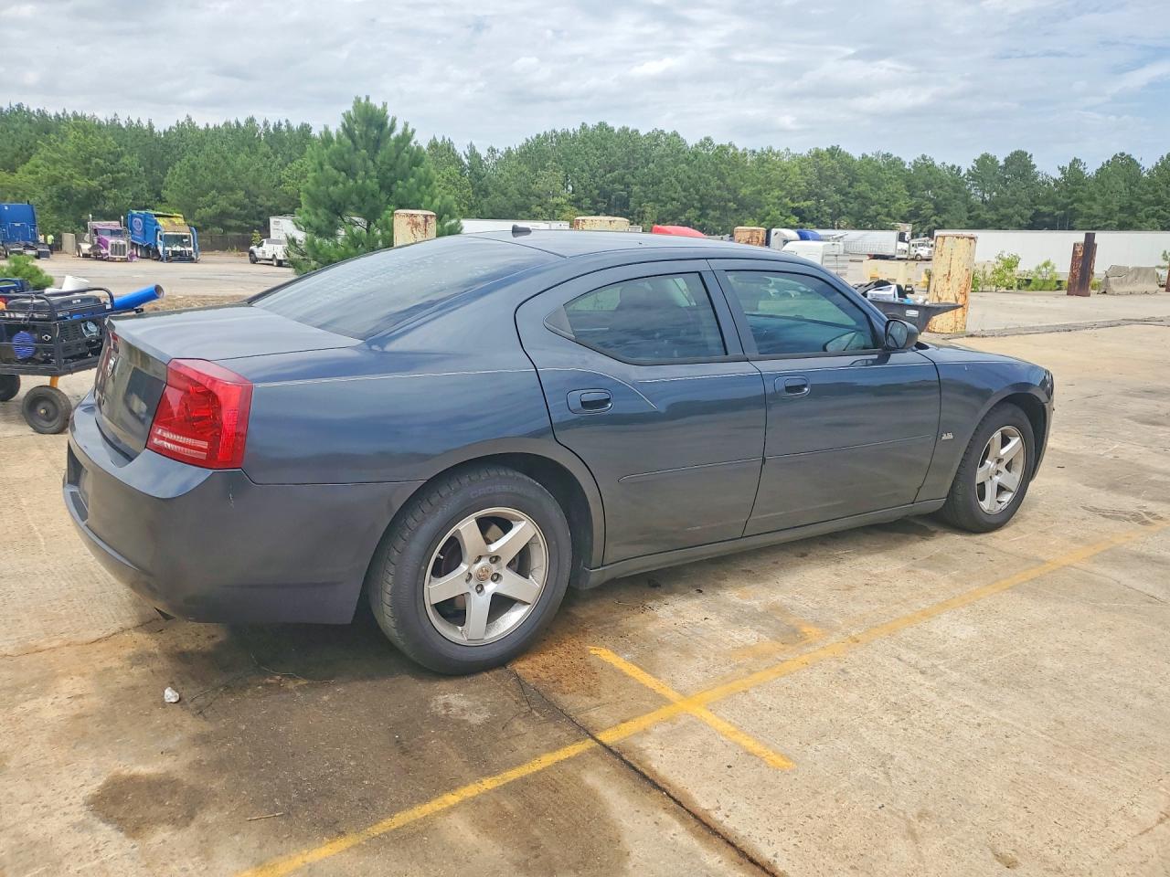 2008 Dodge Charger Blue vin: 2B3KA43G68H266153