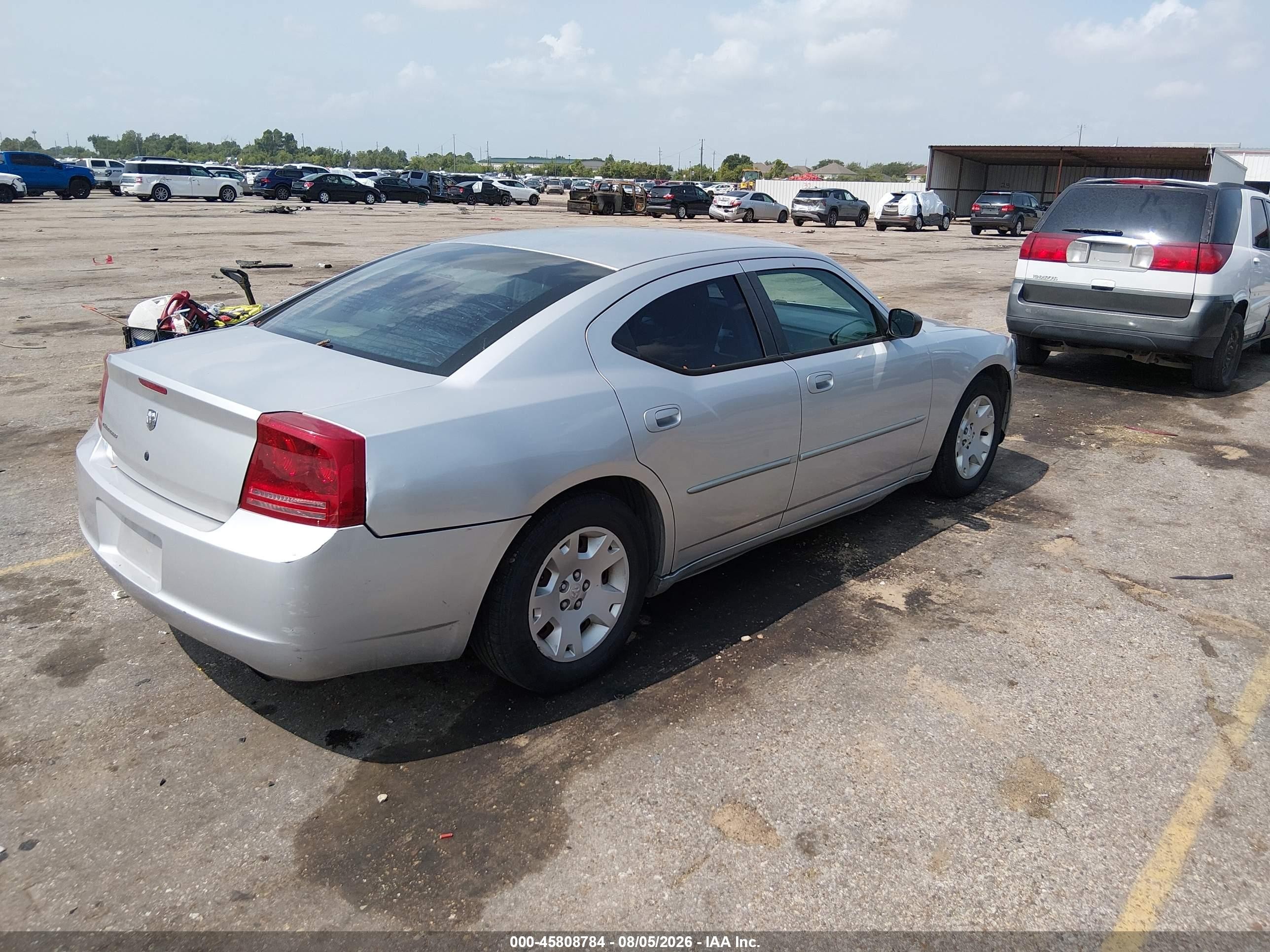 2006 Dodge Charger   Gray vin: 2B3KA43G76H427610
