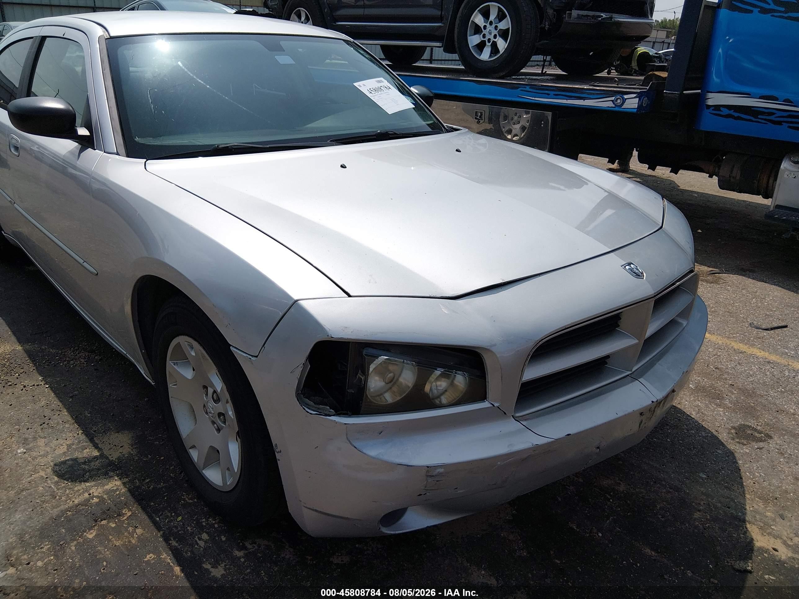 2006 Dodge Charger   Gray vin: 2B3KA43G76H427610
