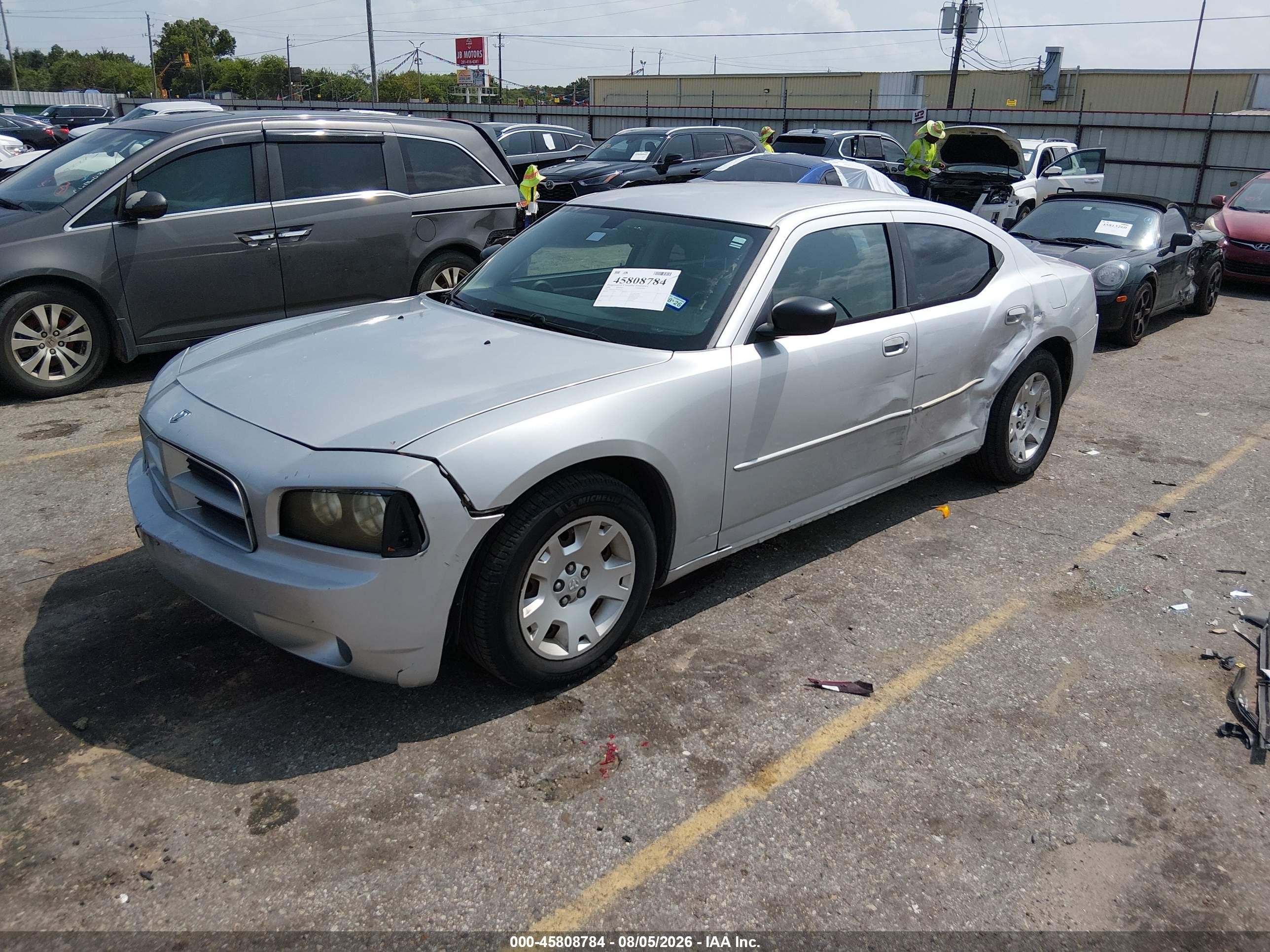 2006 Dodge Charger   Gray vin: 2B3KA43G76H427610