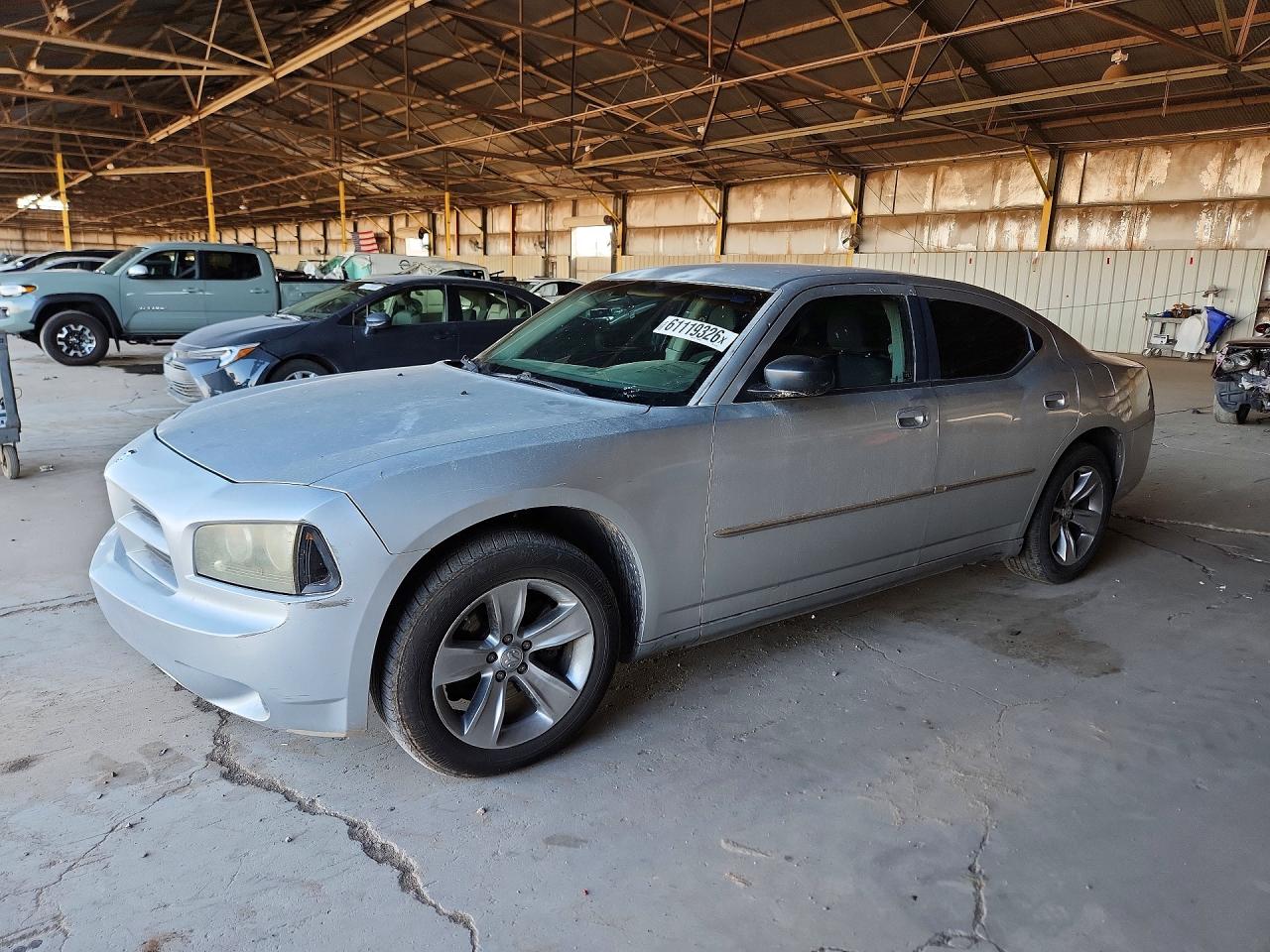 2007 Dodge Charger Se Silver vin: 2B3KA43G77H751108