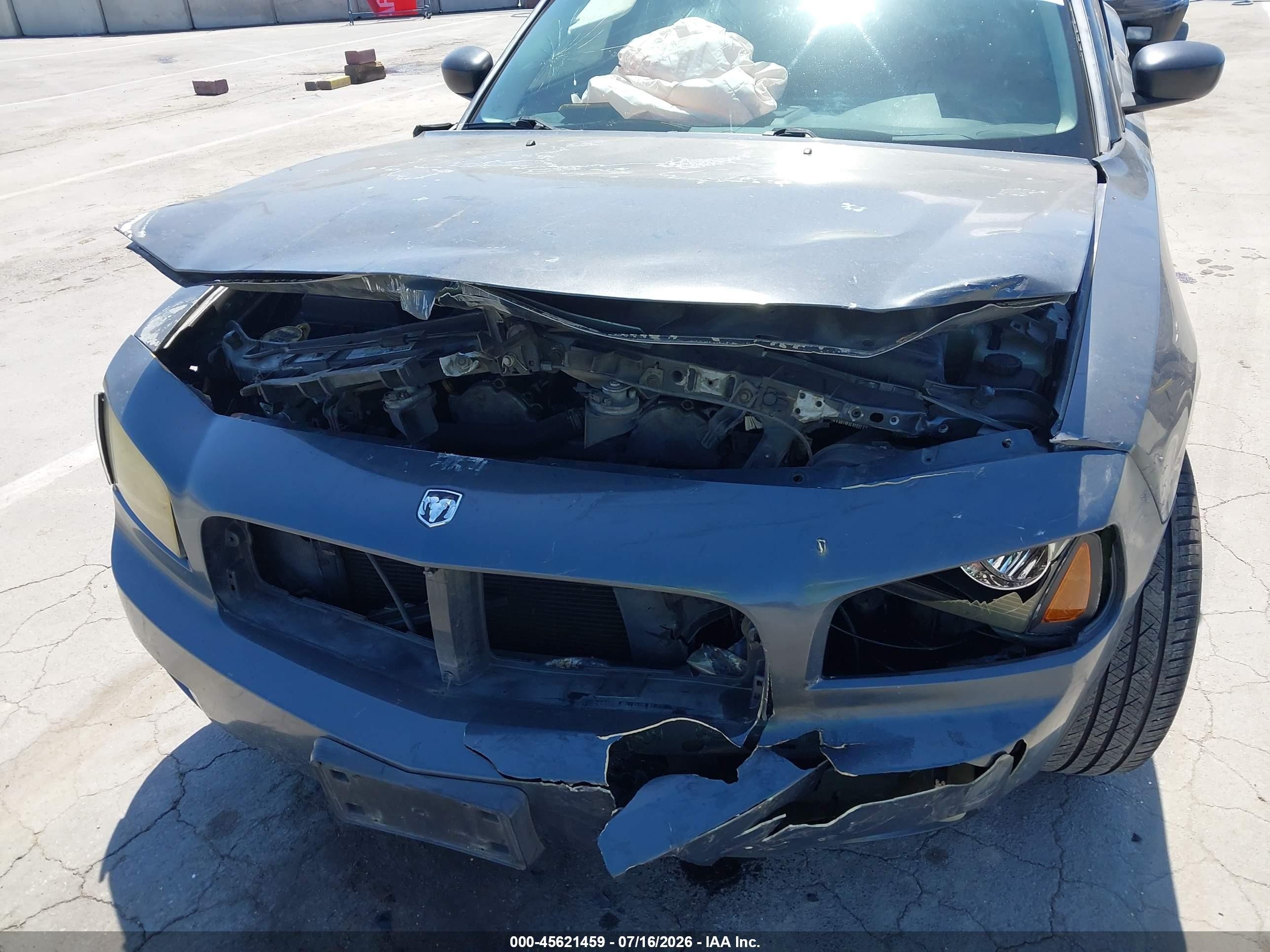 2008 Dodge Charger   Black vin: 2B3KA43G78H279493