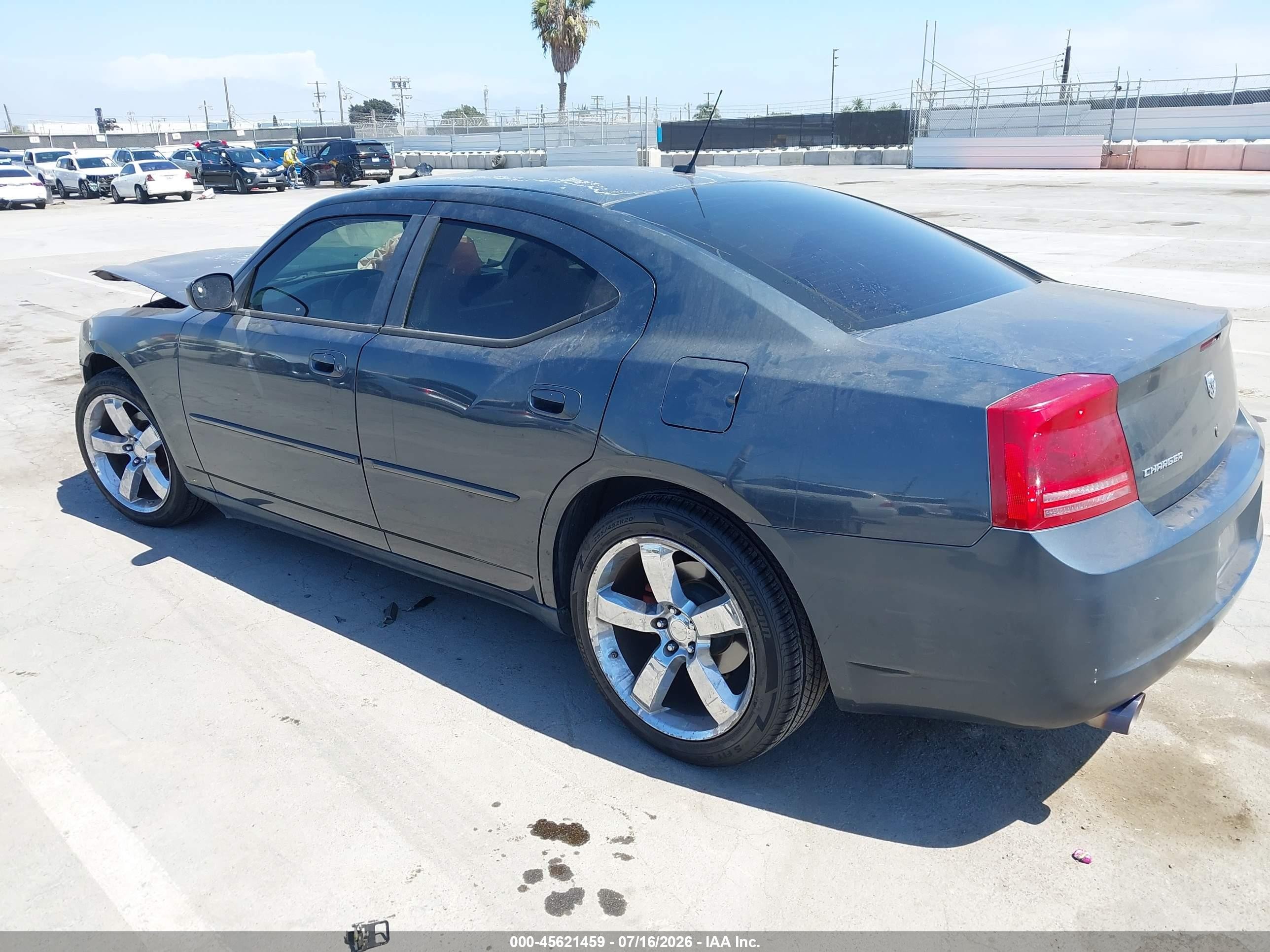 2008 Dodge Charger   Black vin: 2B3KA43G78H279493