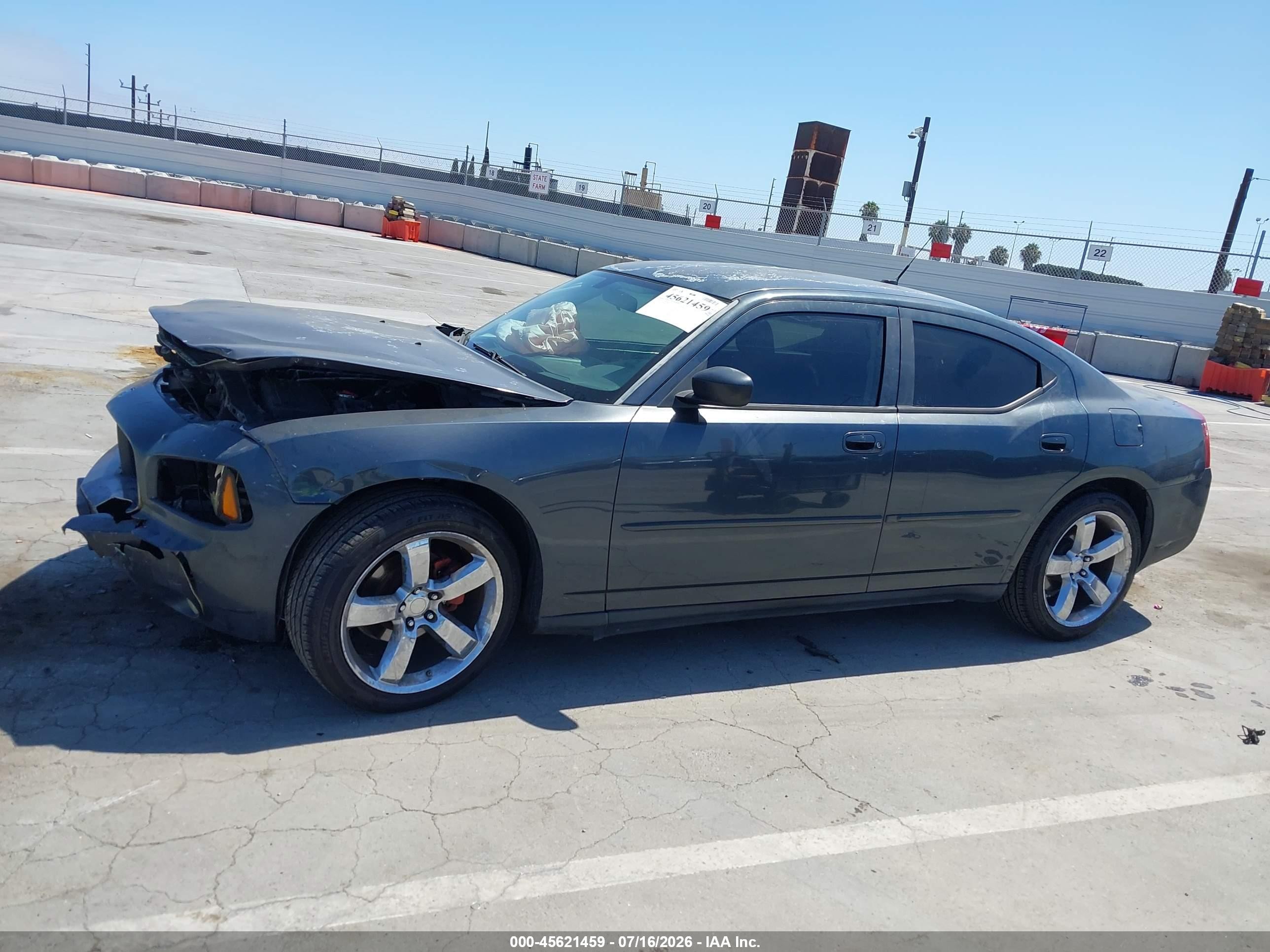 2008 Dodge Charger   Black vin: 2B3KA43G78H279493