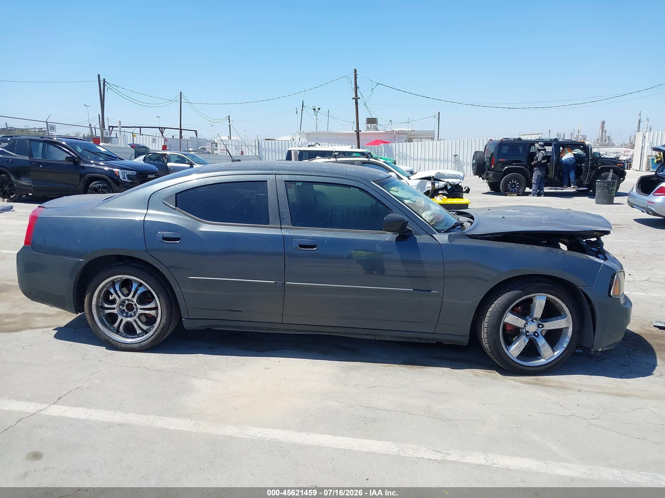 2008 Dodge Charger   Black vin: 2B3KA43G78H279493