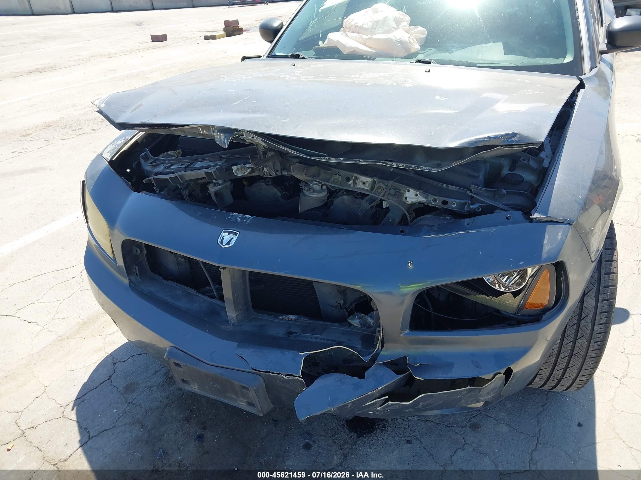 2008 Dodge Charger   Black vin: 2B3KA43G78H279493