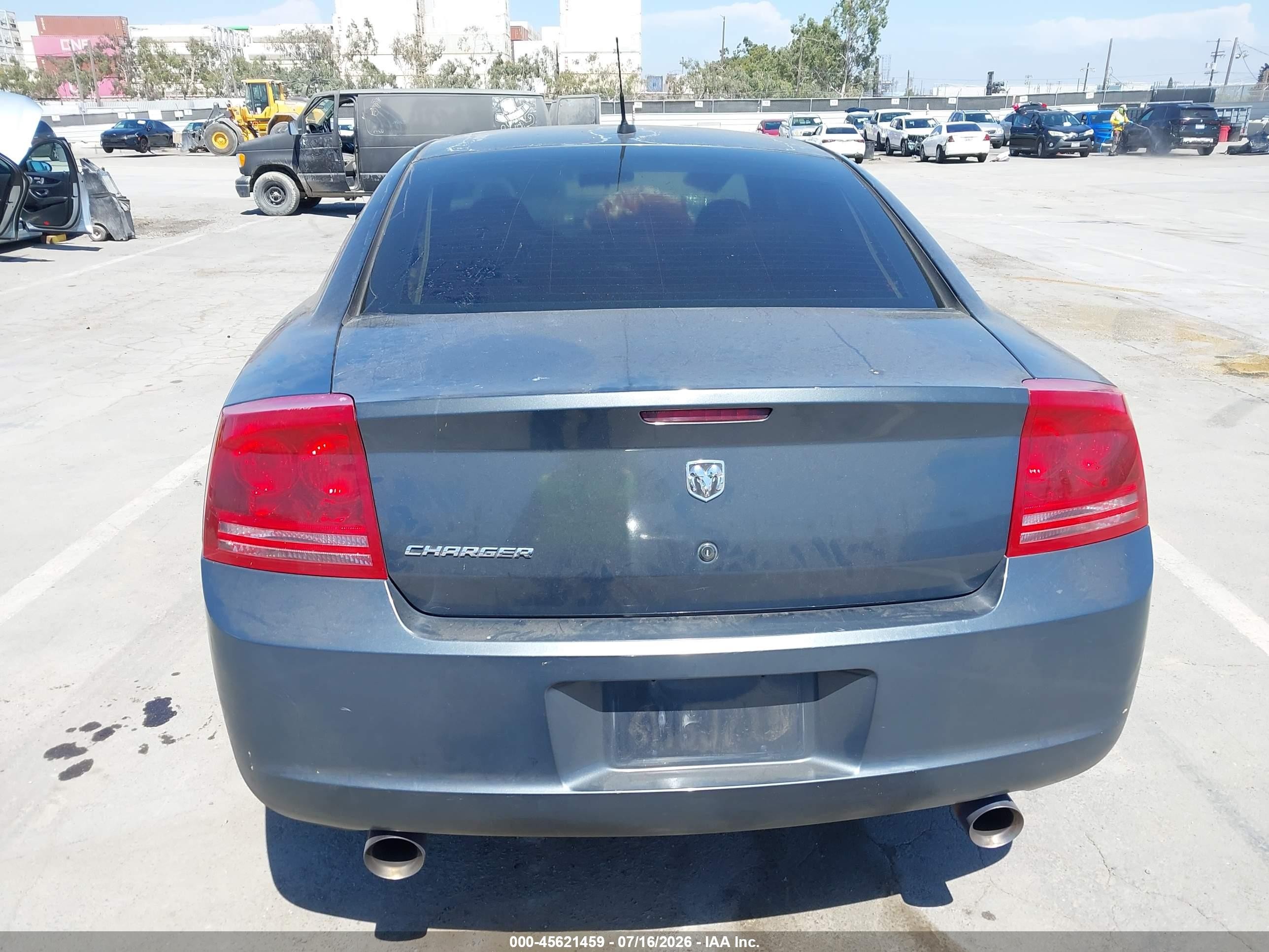 2008 Dodge Charger   Black vin: 2B3KA43G78H279493