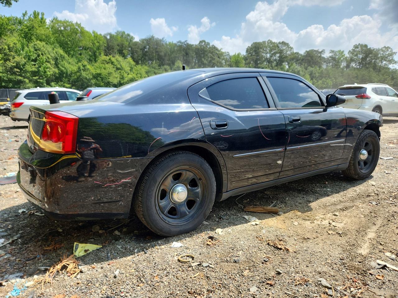 2007 Dodge Charger Se Black vin: 2B3KA43G87H882628