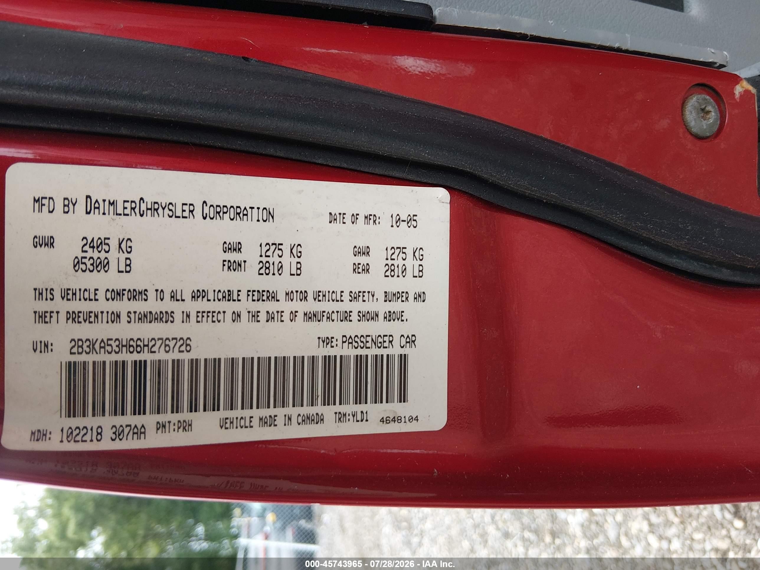 2008 Dodge Charger   Red vin: 2B3KA43G88H286792