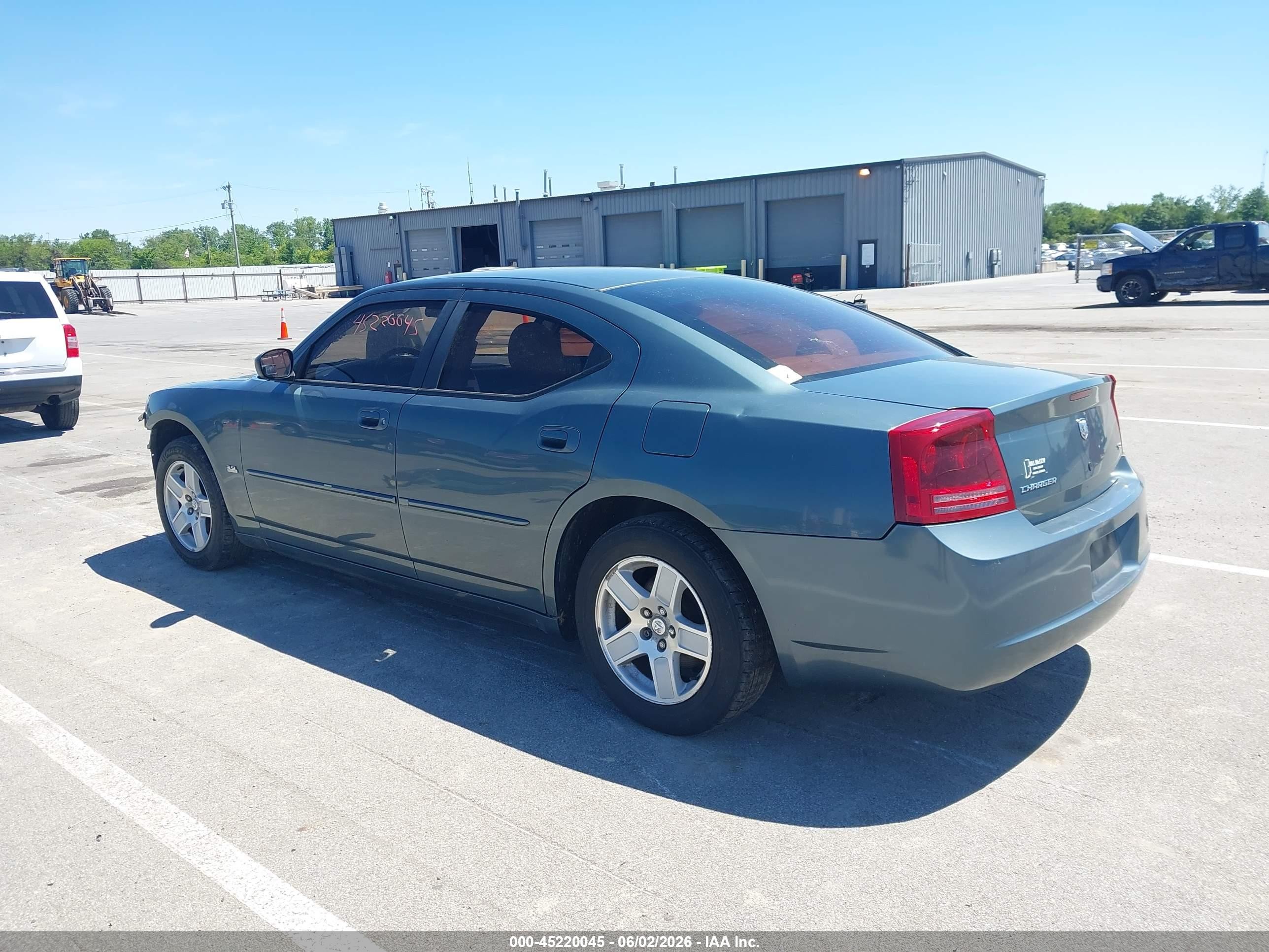 2006 Dodge Charger   Green vin: 2B3KA43G96H213802