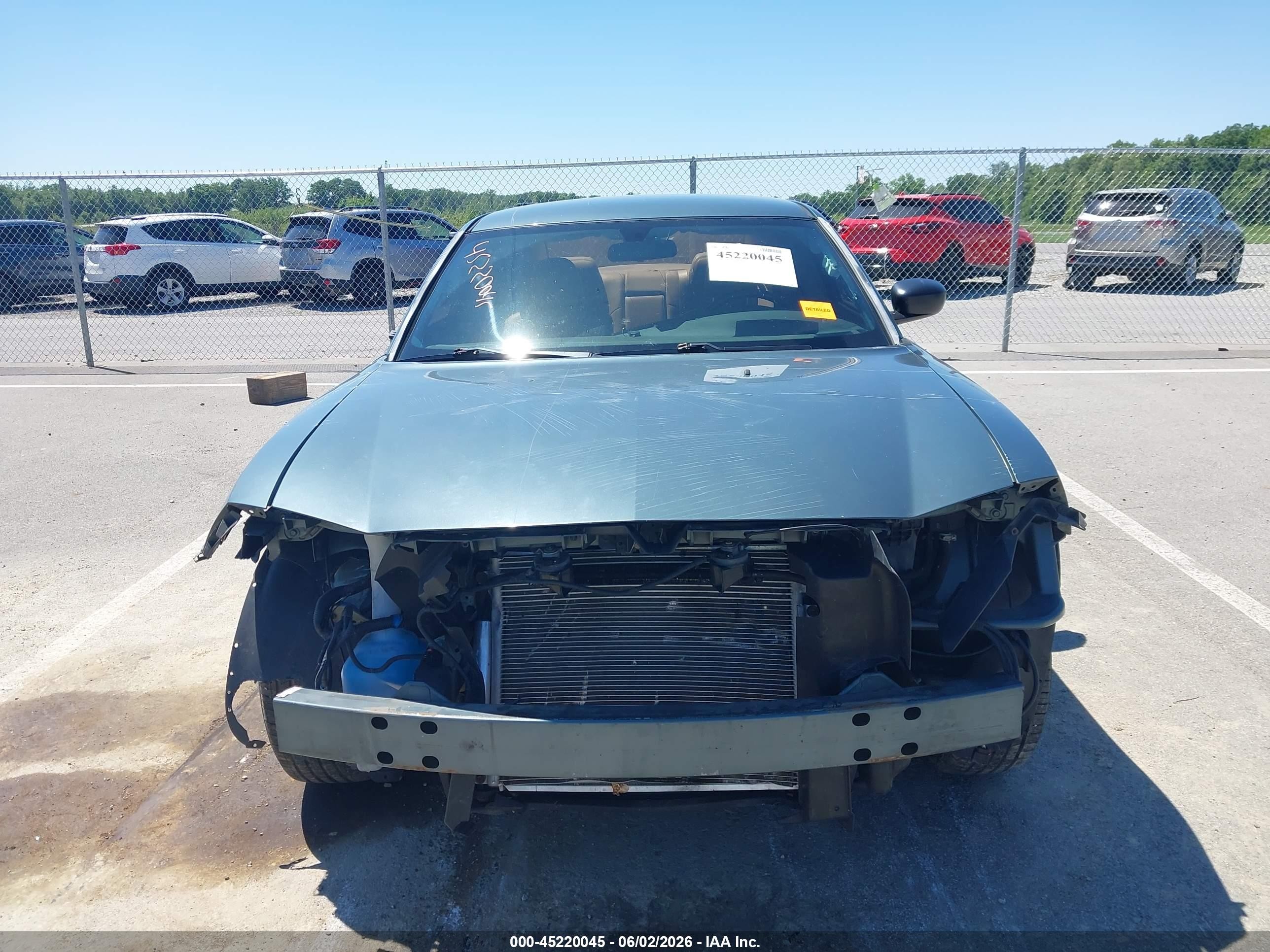 2006 Dodge Charger   Green vin: 2B3KA43G96H213802