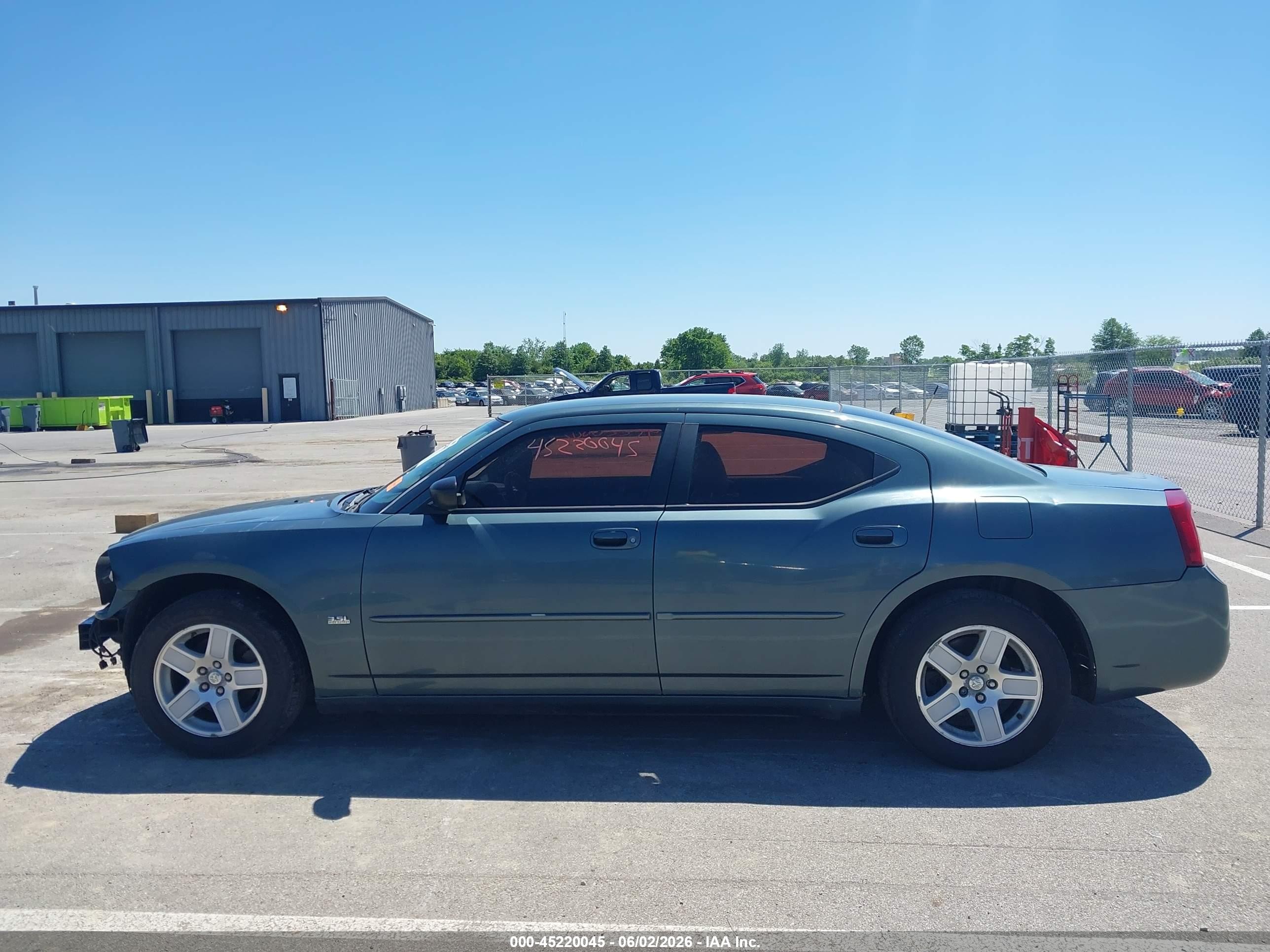 2006 Dodge Charger   Green vin: 2B3KA43G96H213802