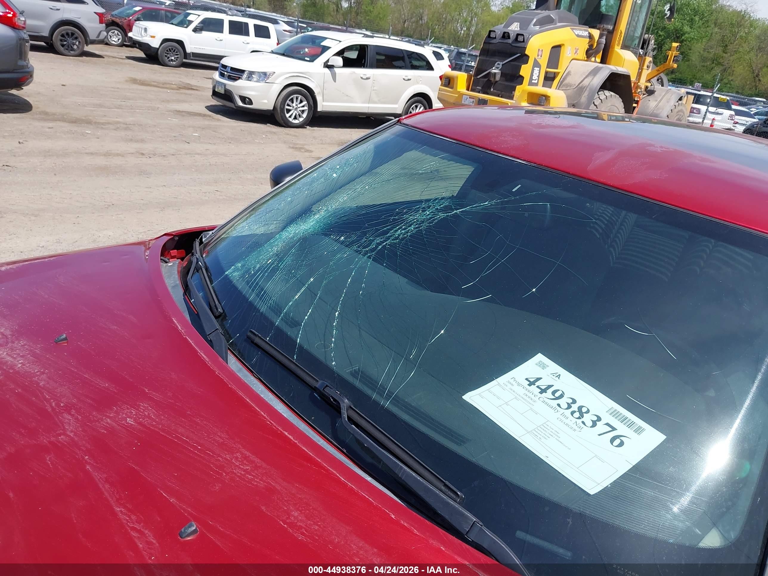 2006 Dodge Charger   Red vin: 2B3KA43G96H222077
