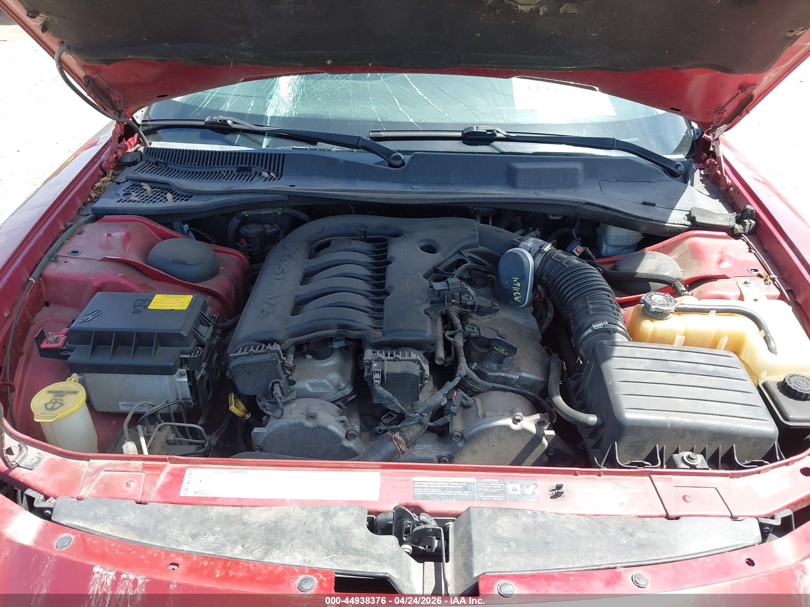 2006 Dodge Charger   Red vin: 2B3KA43G96H222077
