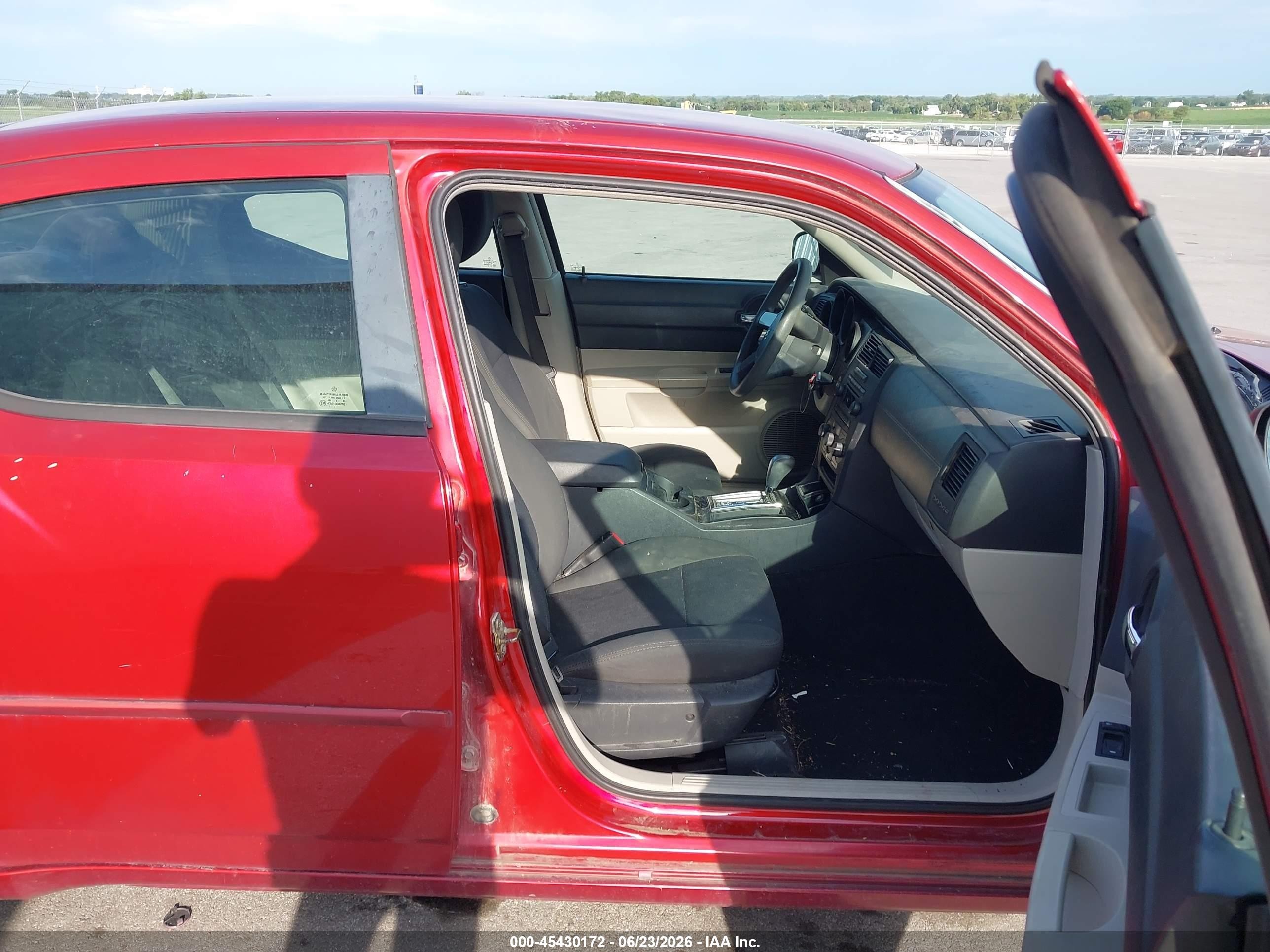 2006 Dodge Charger   Red vin: 2B3KA43G96H492104