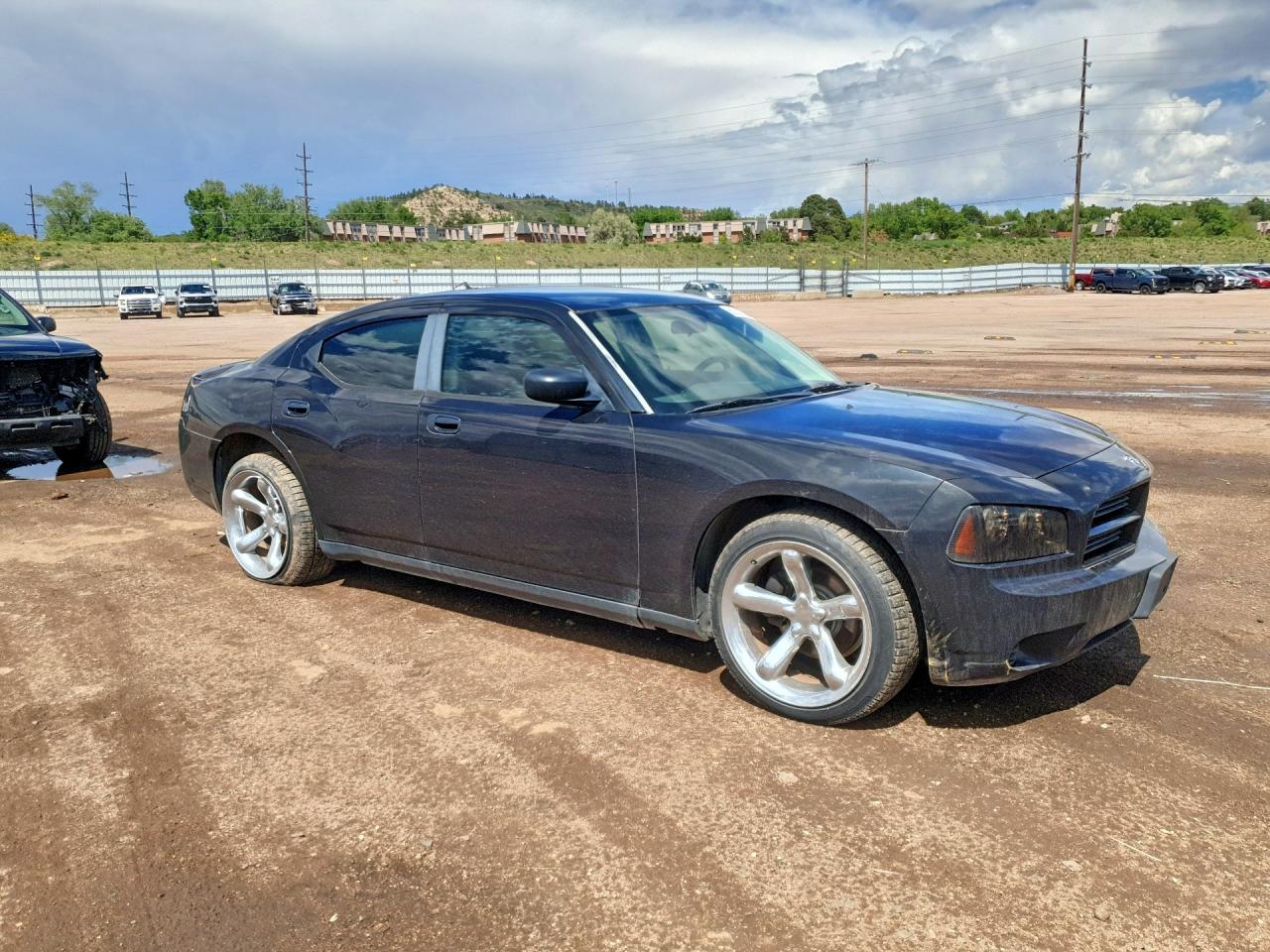 2008 Dodge Charger Blue vin: 2B3KA43G98H228450