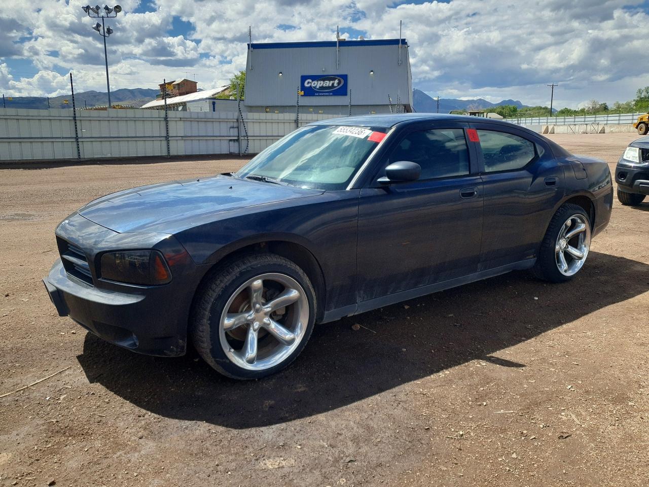 2008 Dodge Charger Blue vin: 2B3KA43G98H228450