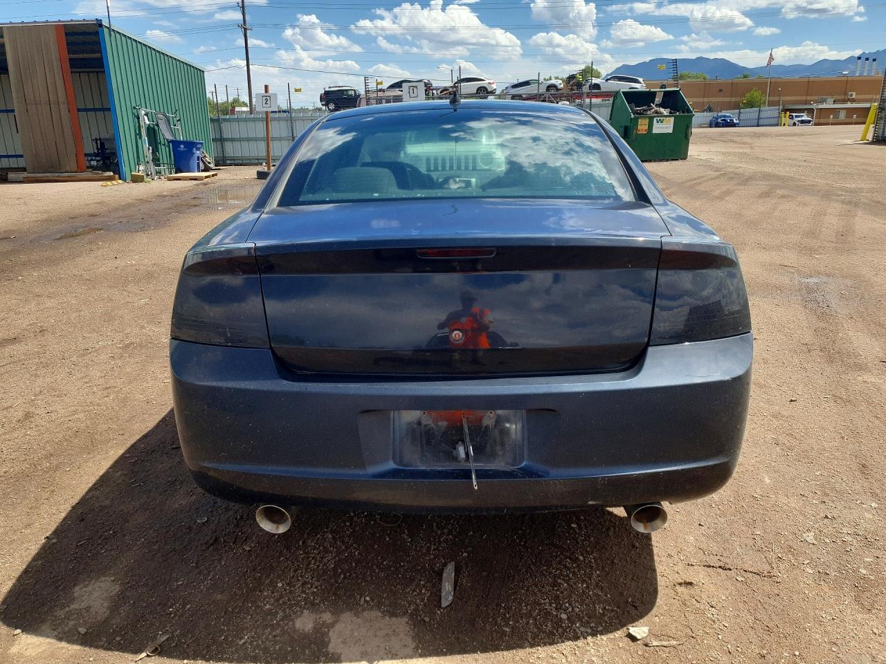 2008 Dodge Charger Blue vin: 2B3KA43G98H228450