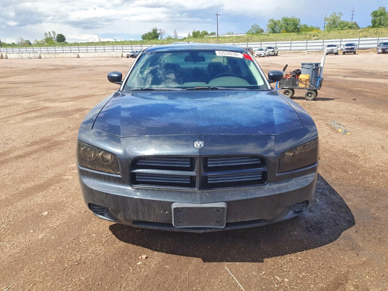 2008 Dodge Charger Blue vin: 2B3KA43G98H228450
