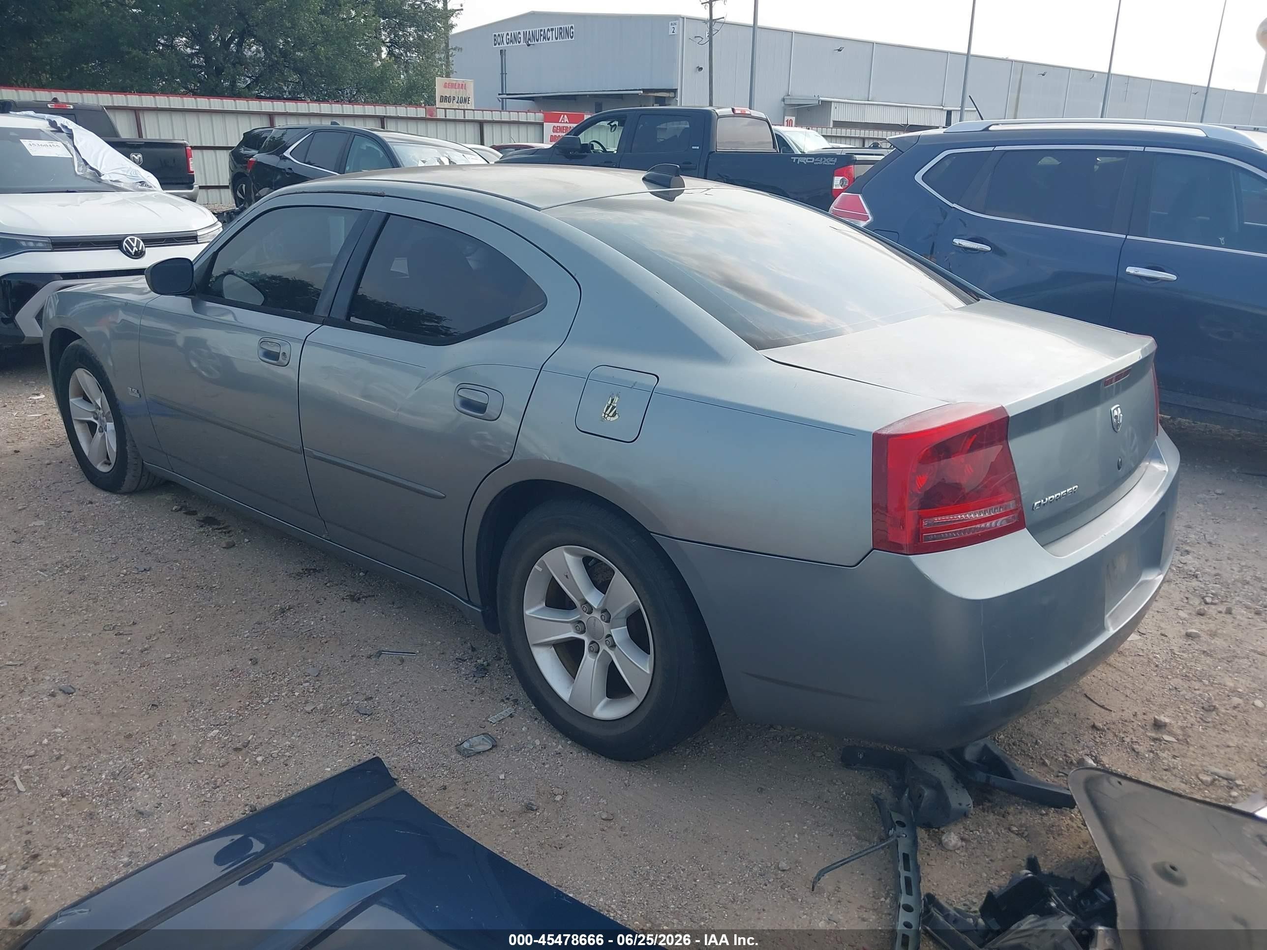 2006 Dodge Charger   Gray vin: 2B3KA43GX6H467891