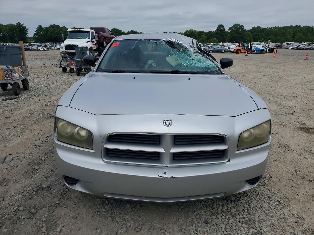2007 Dodge Charger Se Silver vin: 2B3KA43GX7H760739
