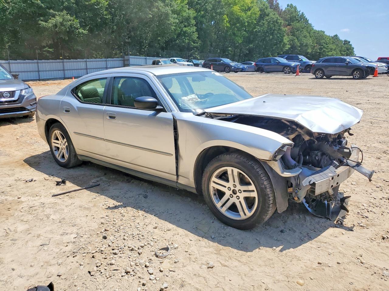2007 Dodge Charger Se Серебряный vin: 2B3KA43GX7H763219