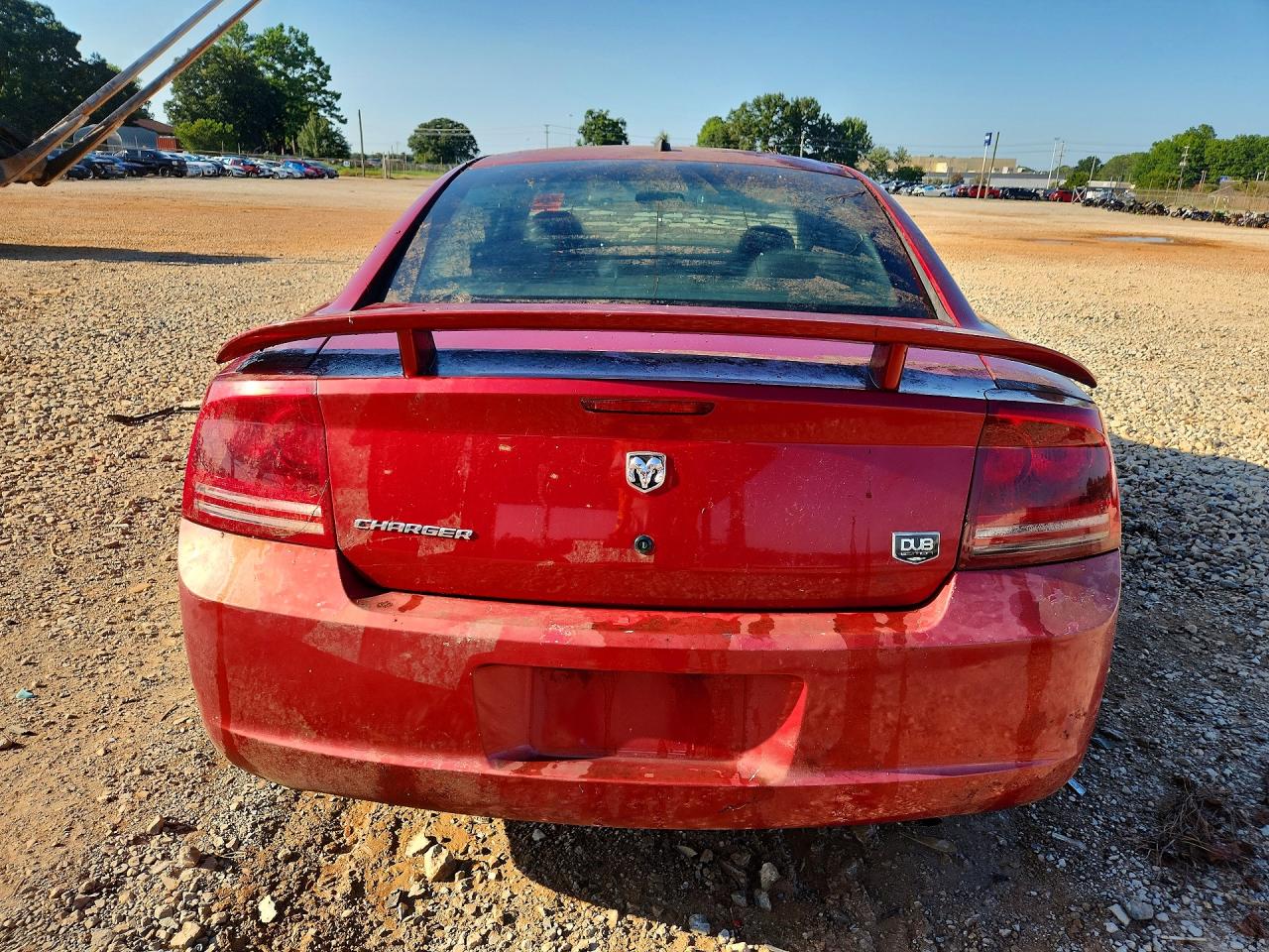 2007 Dodge Charger Se Red vin: 2B3KA43R07H695787