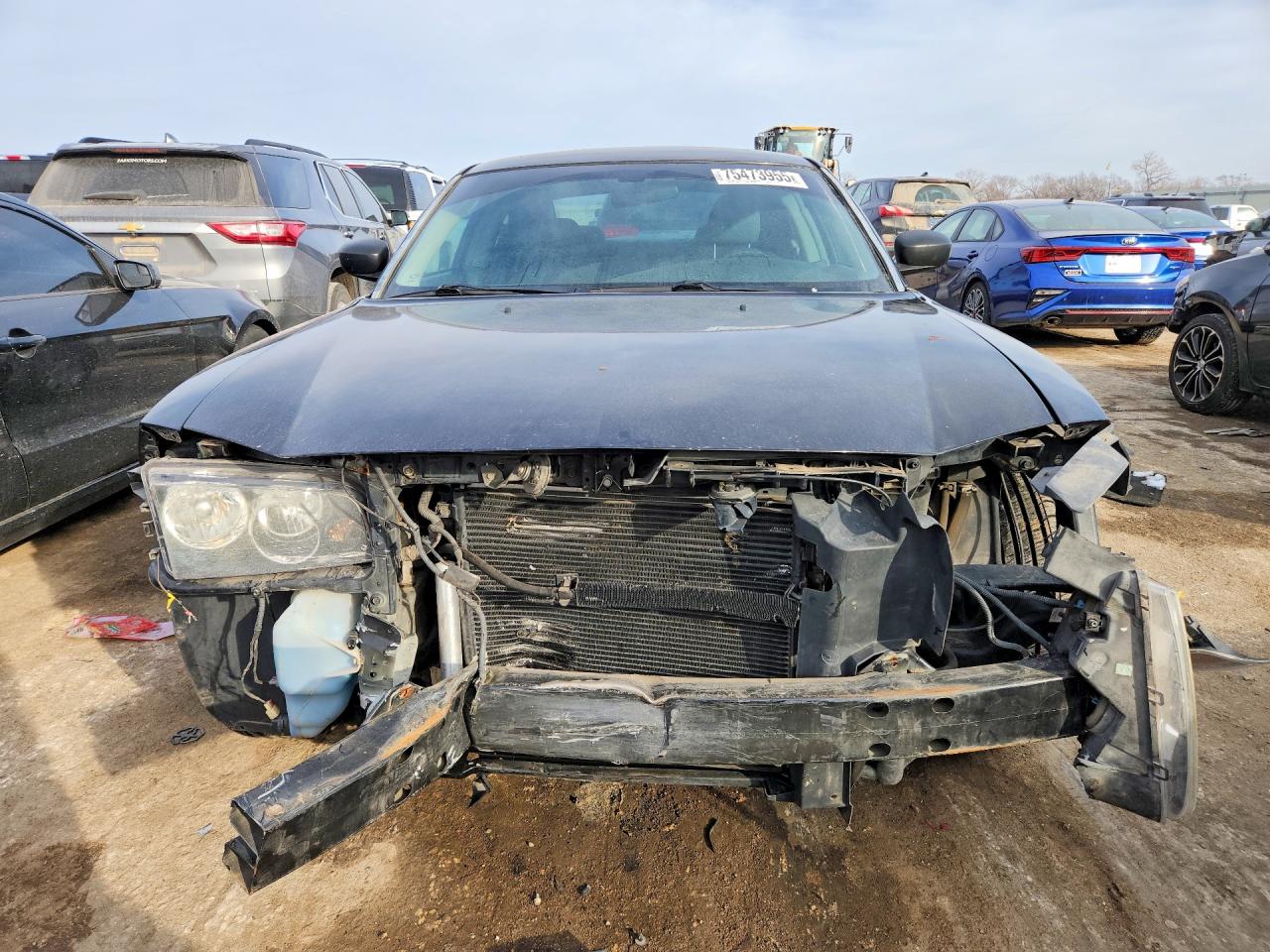 2007 Dodg Charger Black vin: 2B3KA43R07H869938