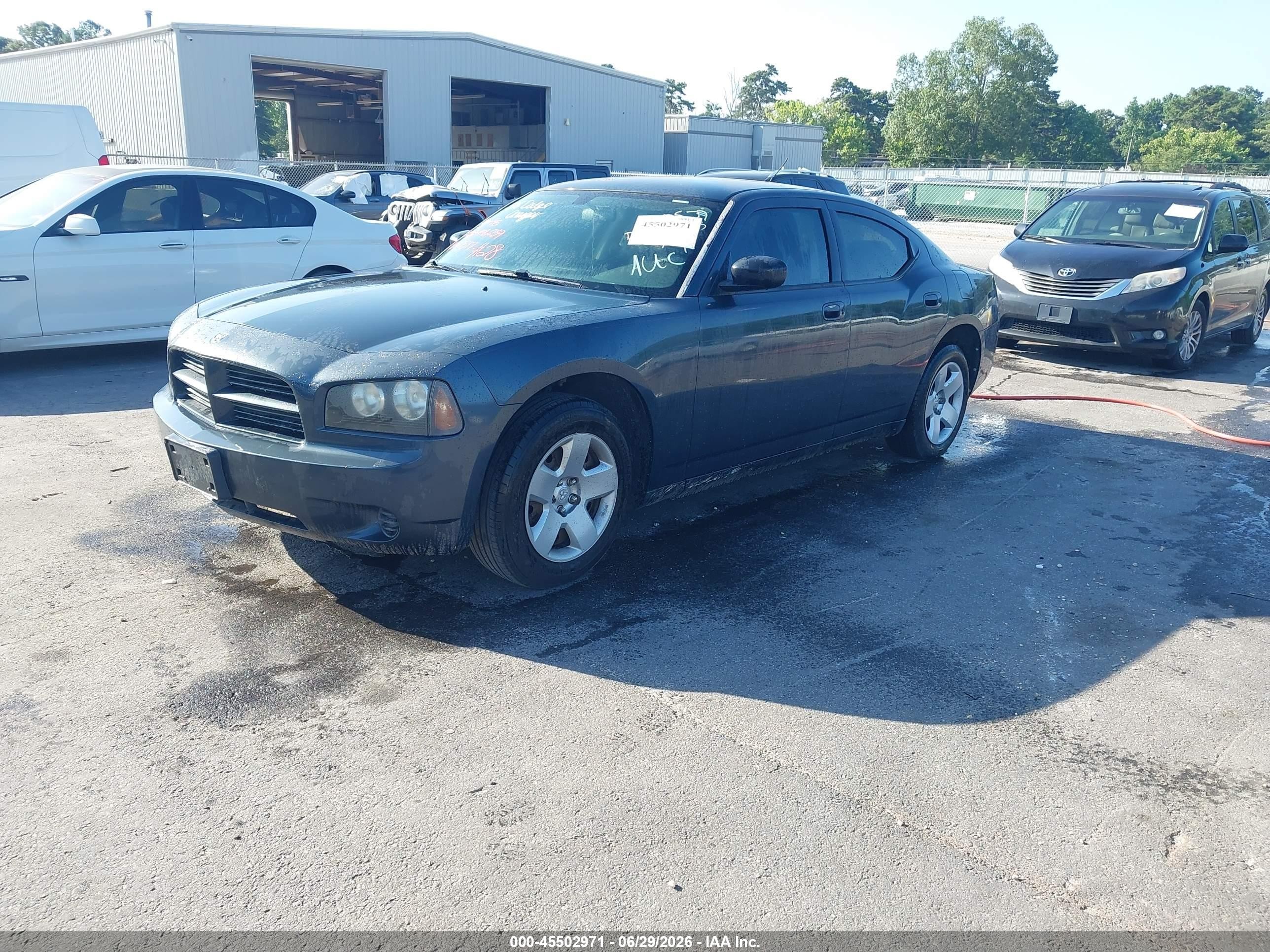 2008 Dodge Charger   Gray vin: 2B3KA43R08H110577