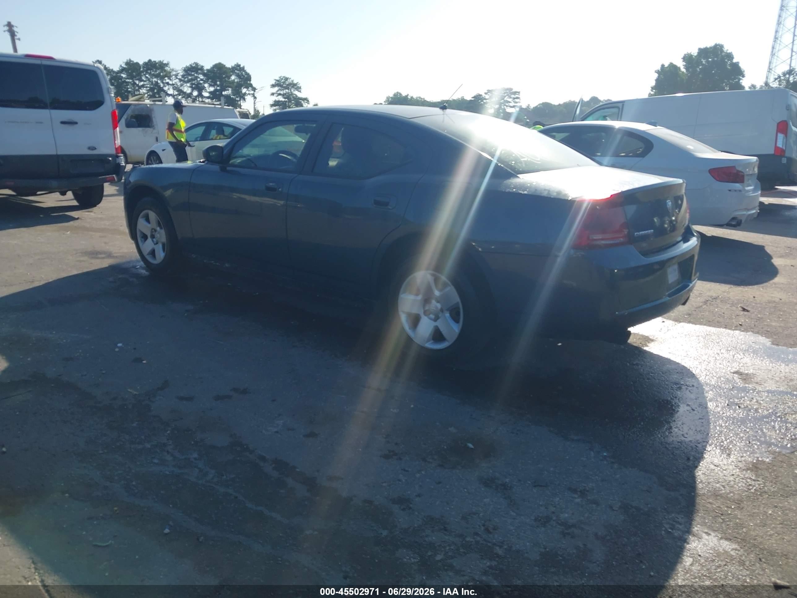 2008 Dodge Charger   Gray vin: 2B3KA43R08H110577