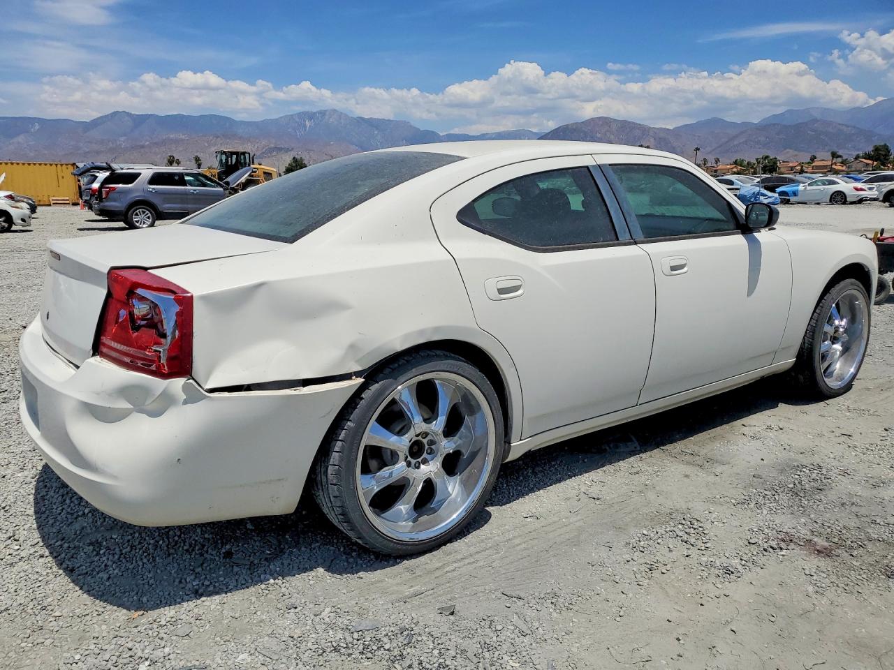 2006 Dodge Charger Se White vin: 2B3KA43R16H380415