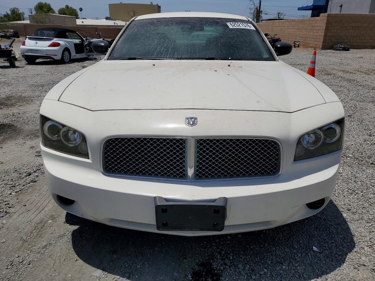 2006 Dodge Charger Se White vin: 2B3KA43R16H380415