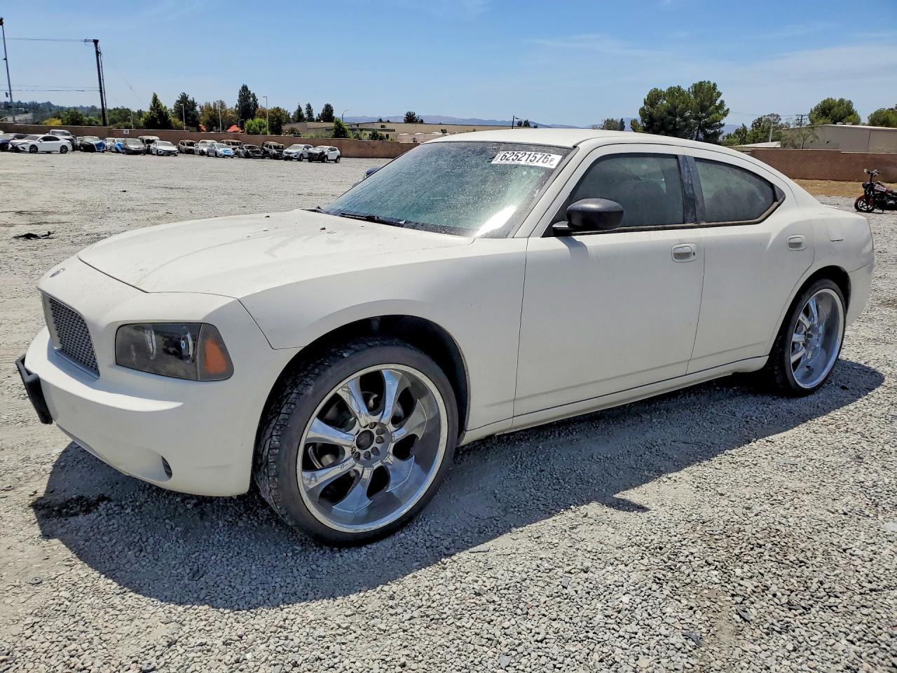 2006 Dodge Charger Se White vin: 2B3KA43R16H380415