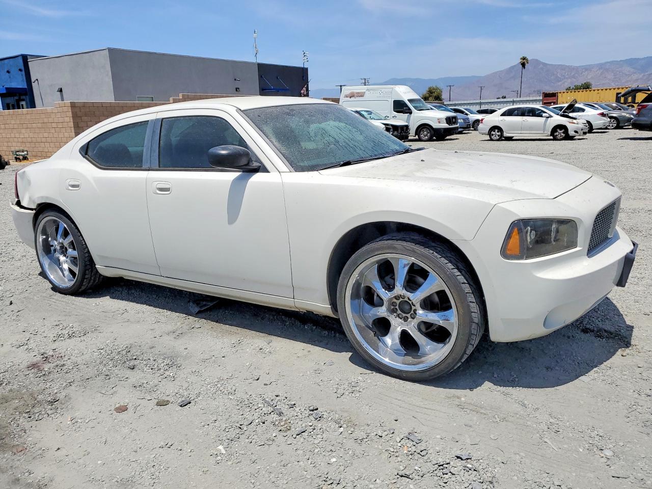 2006 Dodge Charger Se White vin: 2B3KA43R16H380415