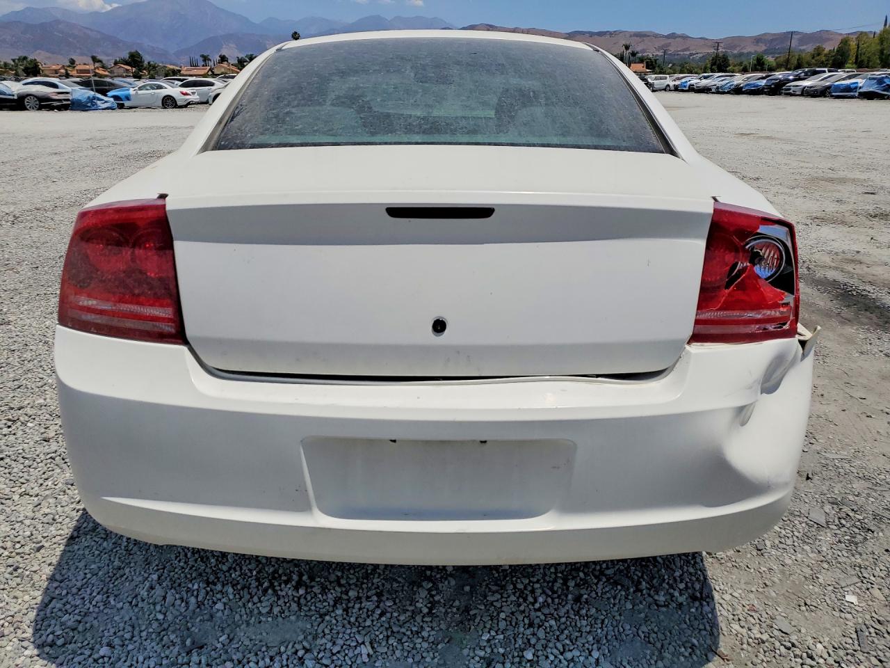 2006 Dodge Charger Se White vin: 2B3KA43R16H380415