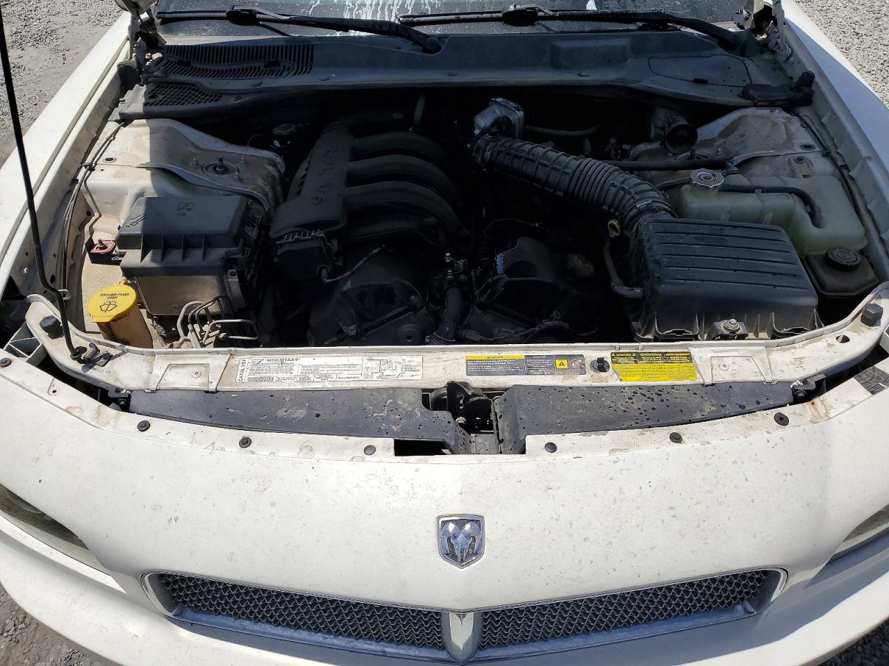 2006 Dodge Charger Se White vin: 2B3KA43R16H380415