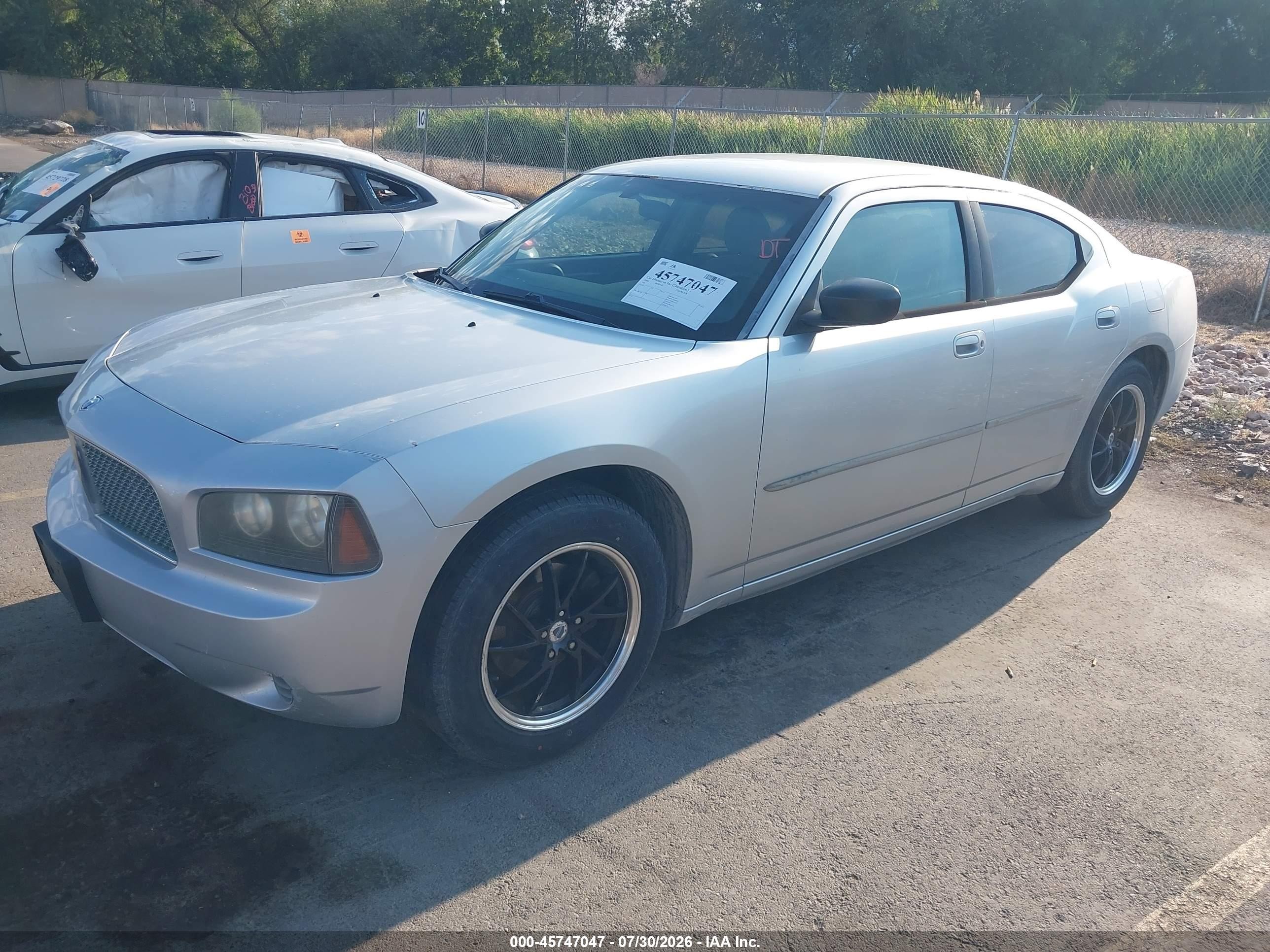 2006 Dodge Charger   Silver vin: 2B3KA43R16H389602