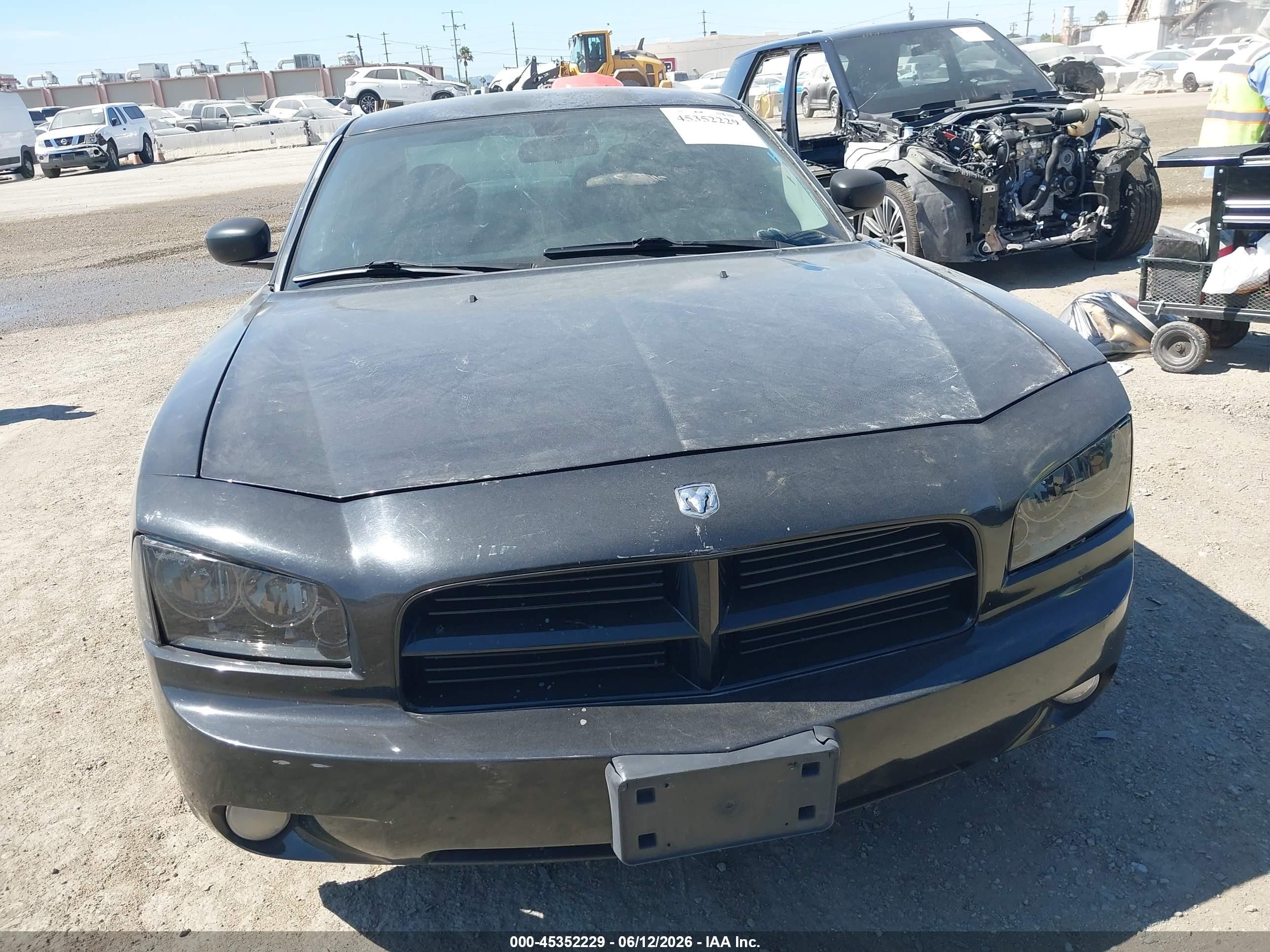 2006 Dodge Charger   Black vin: 2B3KA43R16H448129
