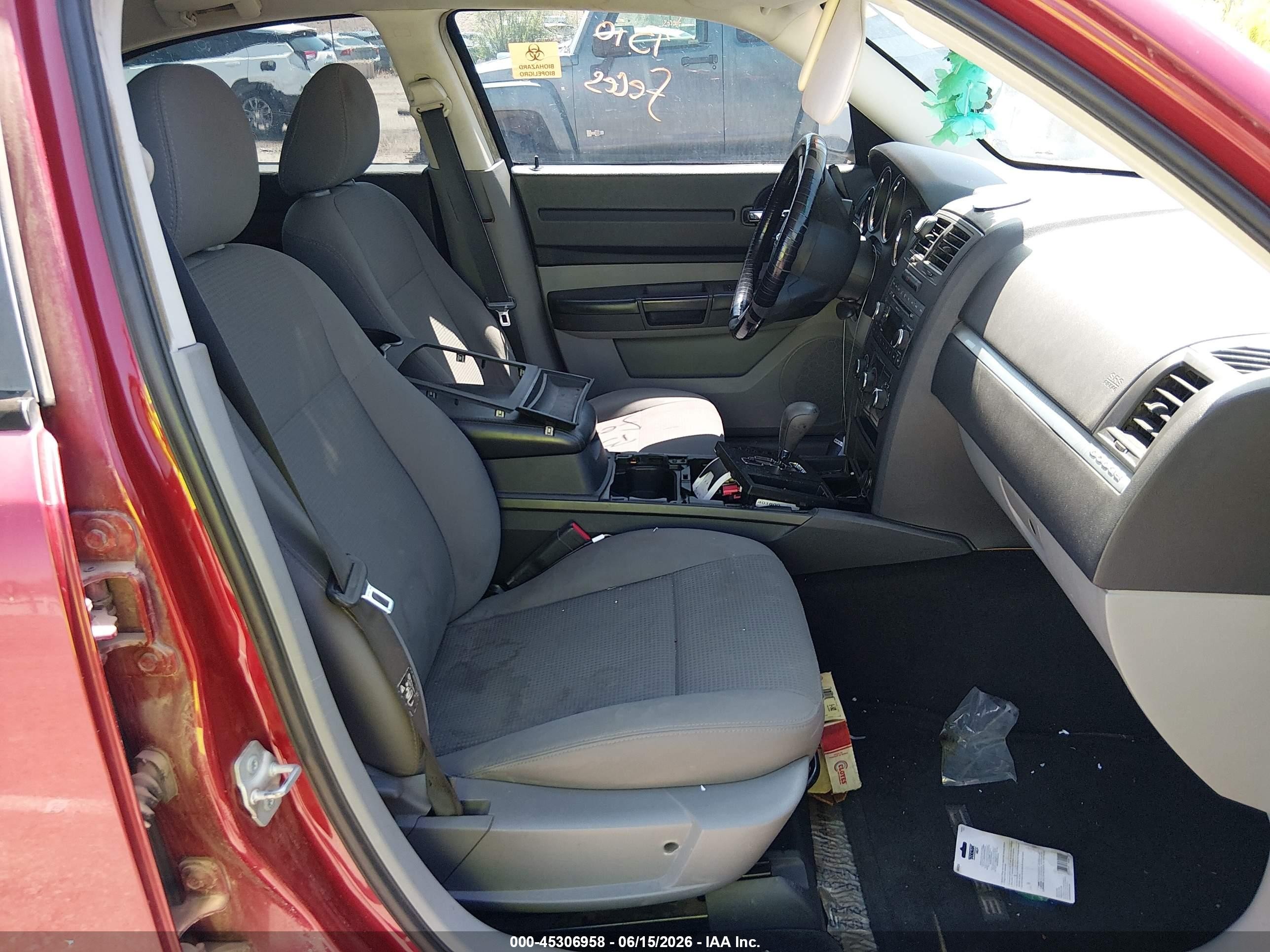 2008 Dodge Charger   Maroon vin: 2B3KA43R18H162025