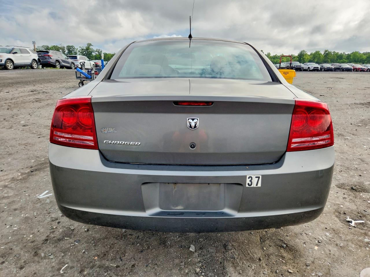 2008 Dodge Charger Gray vin: 2B3KA43R18H170903