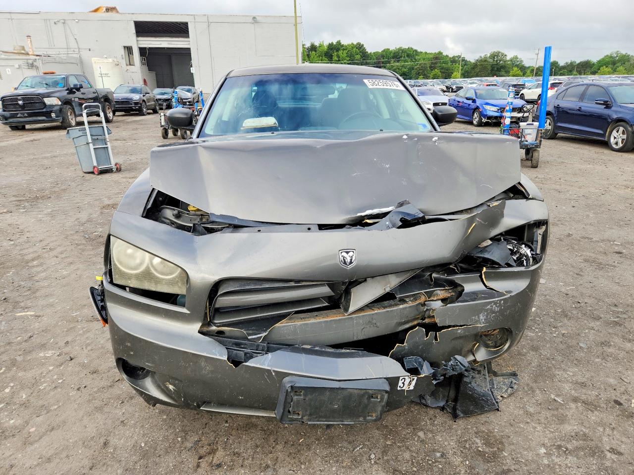 2008 Dodge Charger Gray vin: 2B3KA43R18H170903