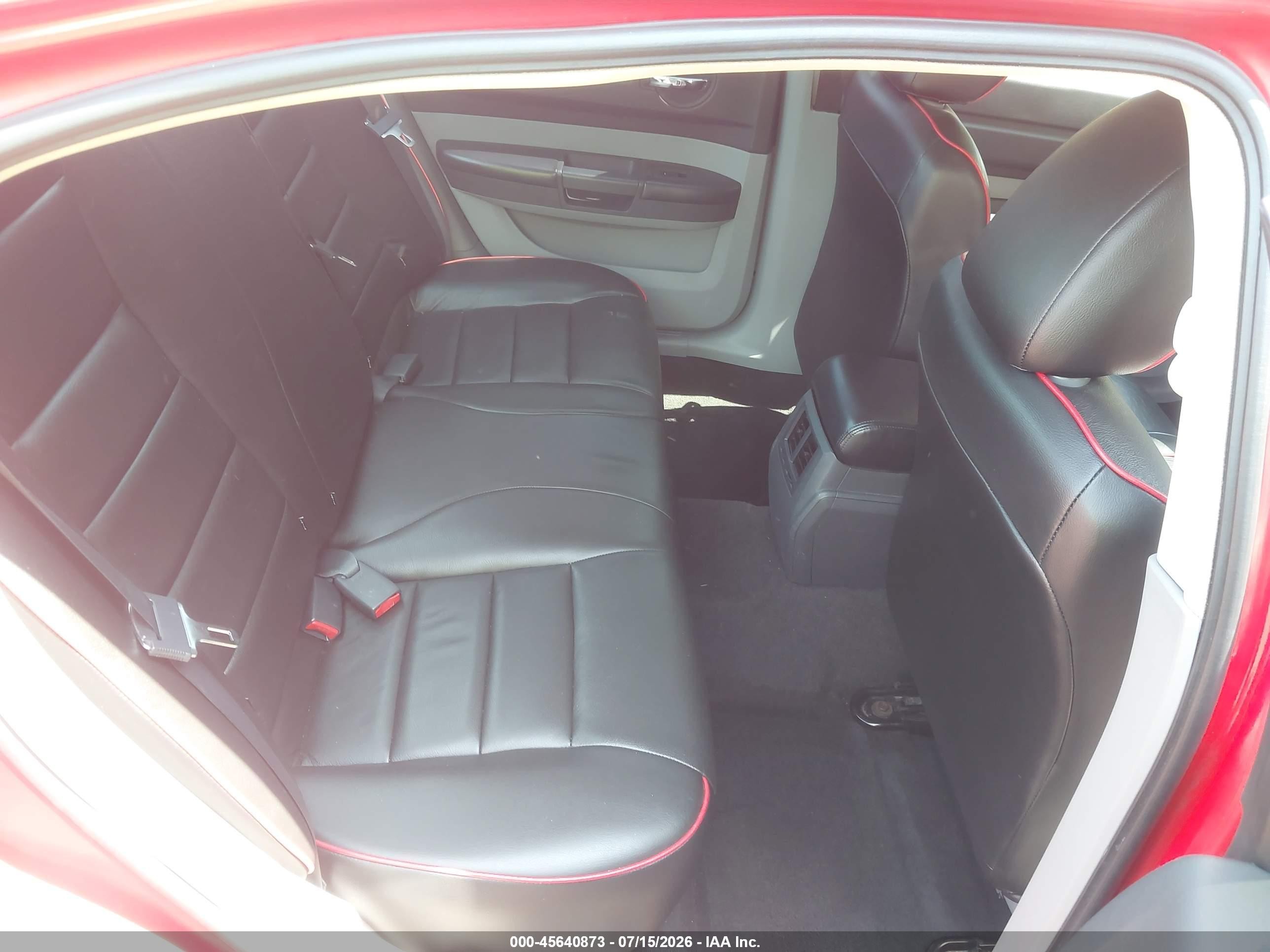 2008 Dodge Charger Красный vin: 2B3KA43R18H185191