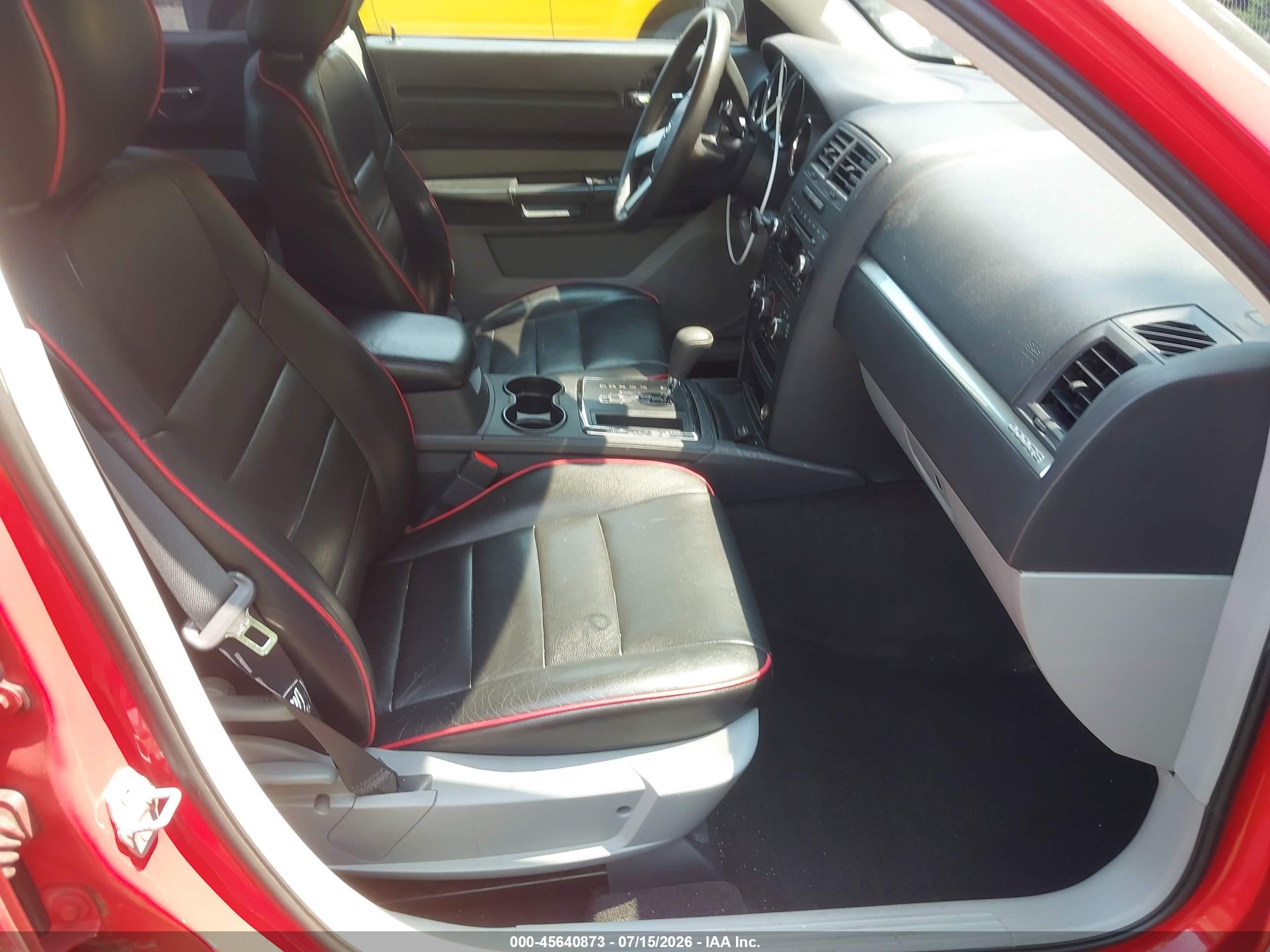 2008 Dodge Charger Красный vin: 2B3KA43R18H185191