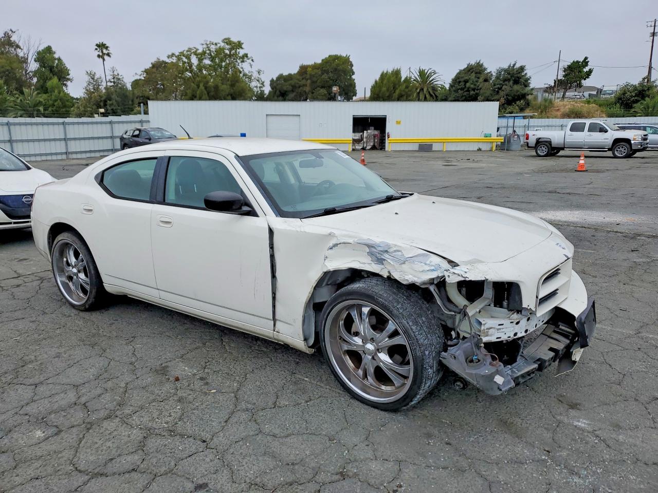 2008 Dodge Charger Белый vin: 2B3KA43R28H101914