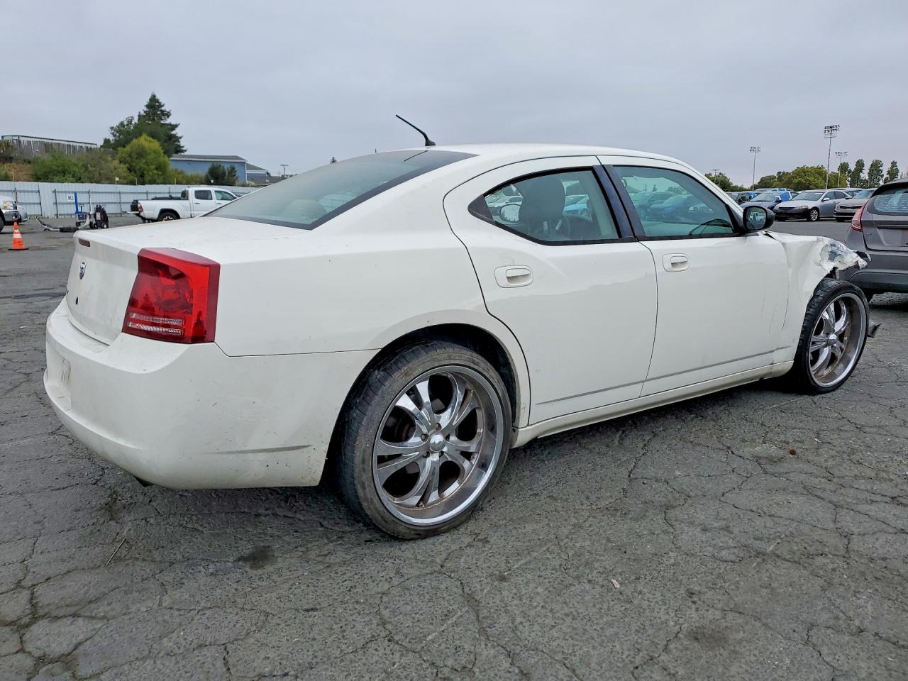 2008 Dodge Charger Белый vin: 2B3KA43R28H101914