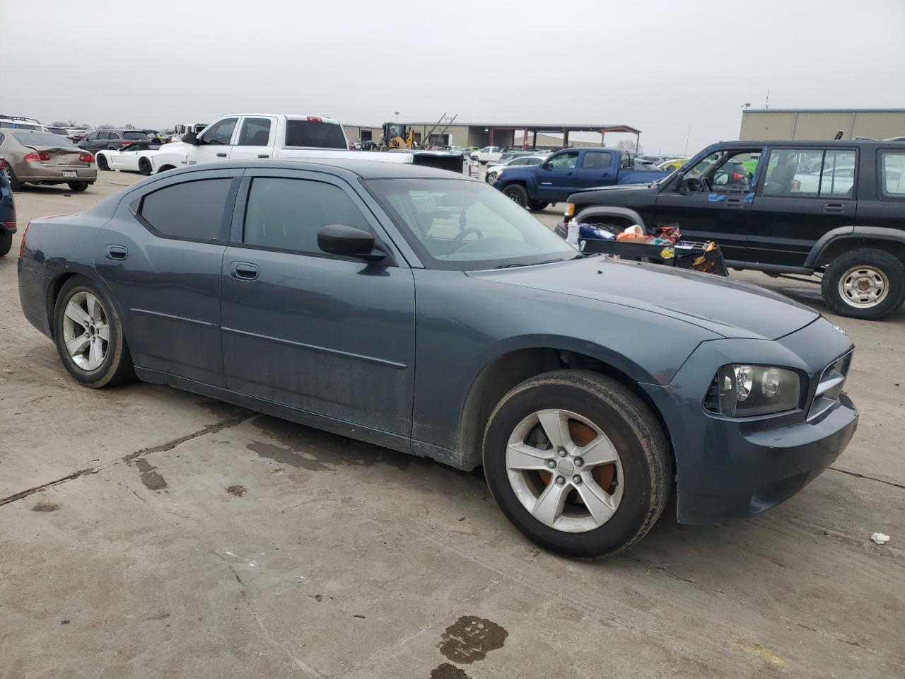2007 Dodge Charger Se Gray vin: 2B3KA43R37H750412